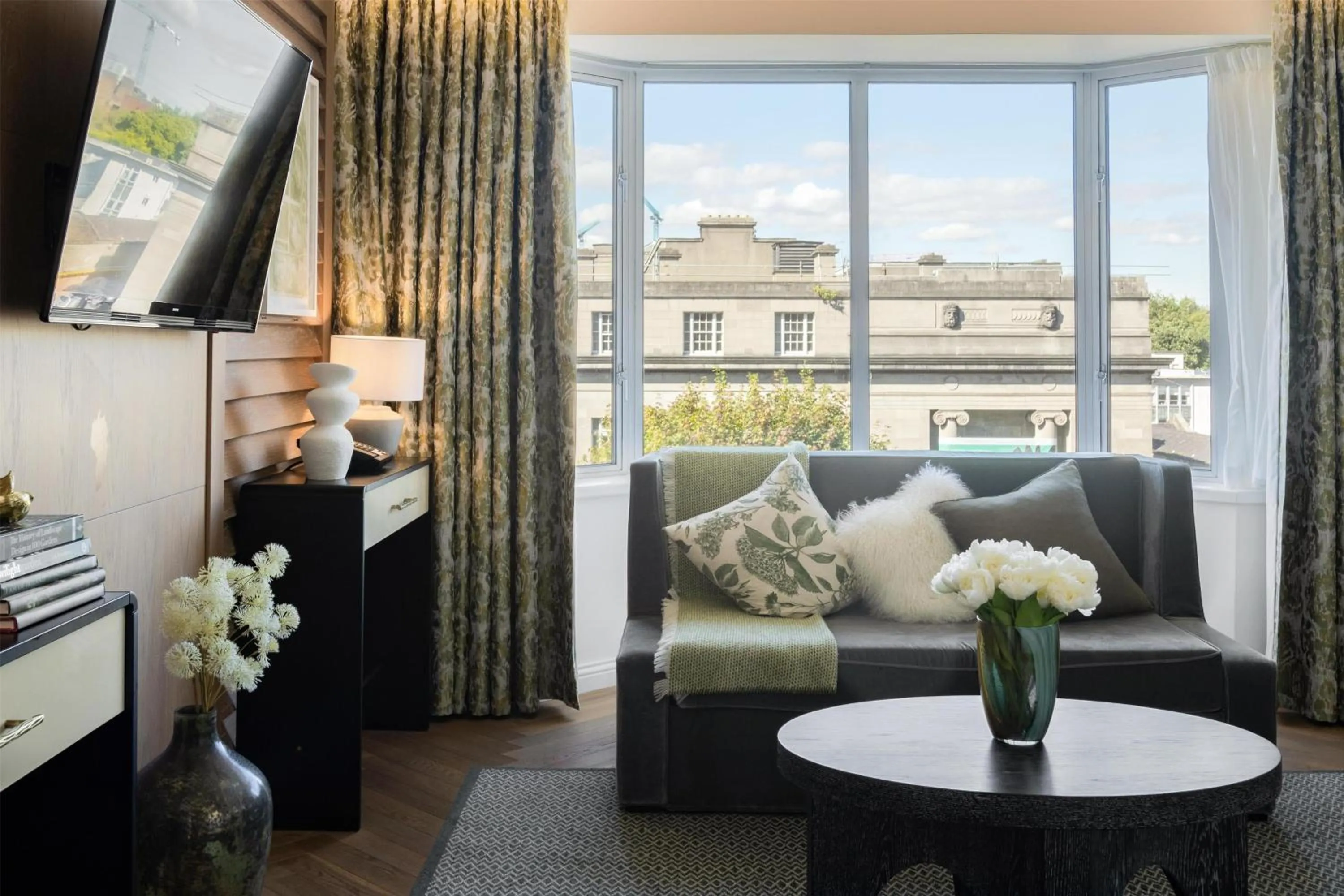 Living room in Conrad Dublin