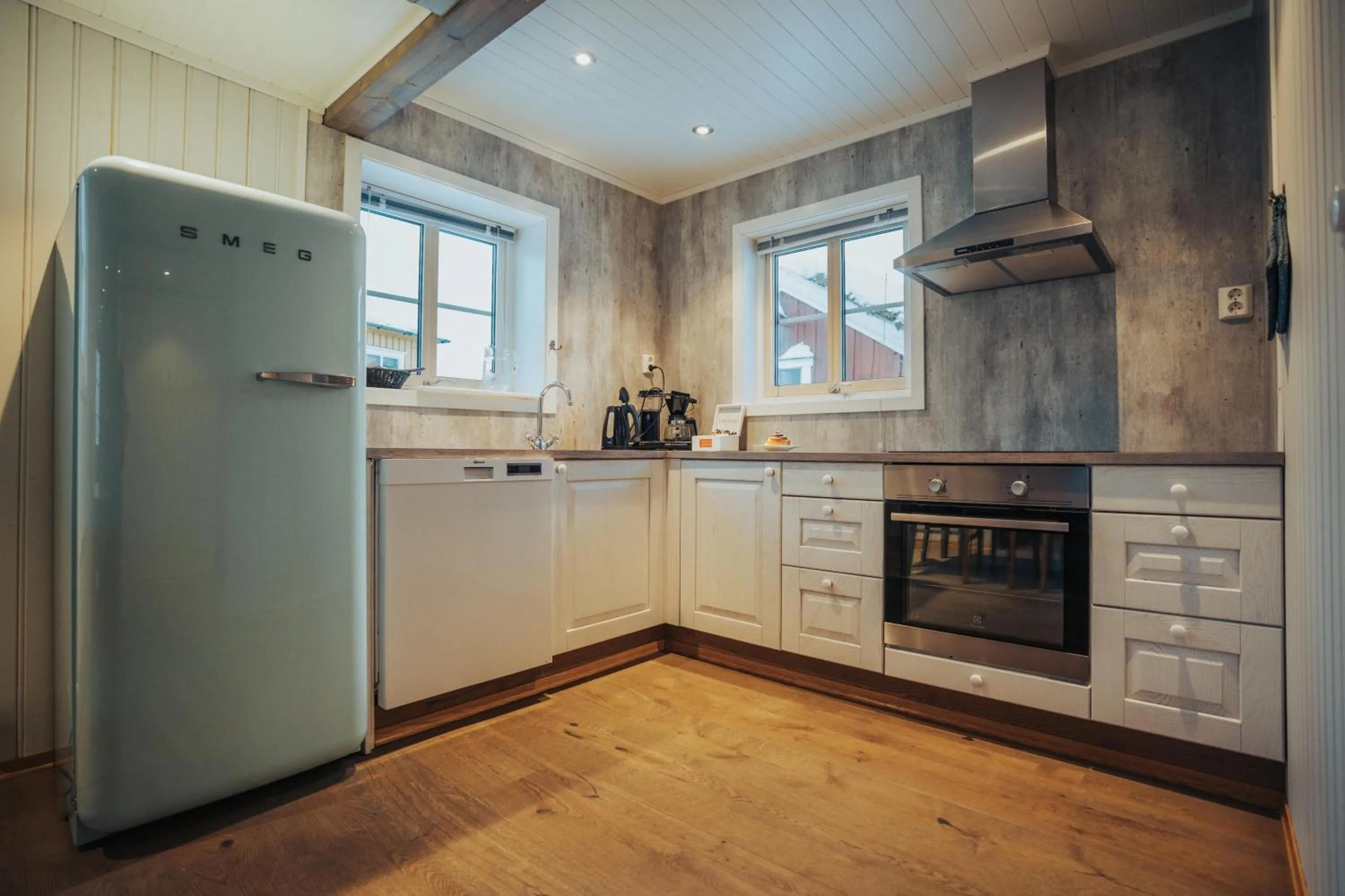 kitchen in Svinøya Rorbuer
