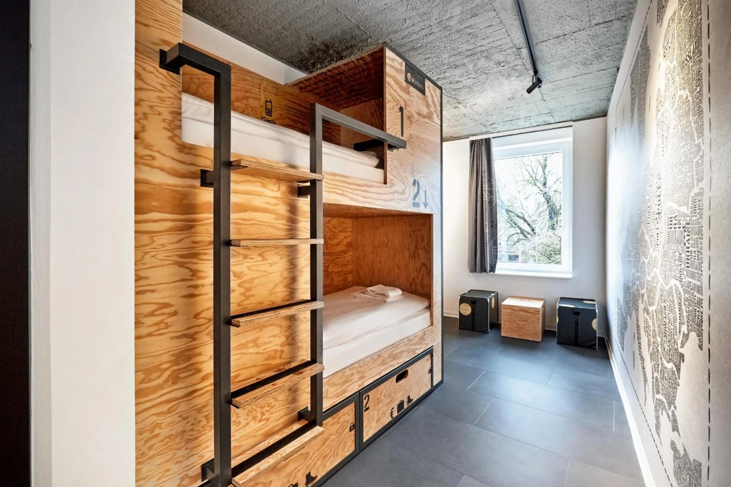 Photo of the whole room, Bed in H.ostel Münster