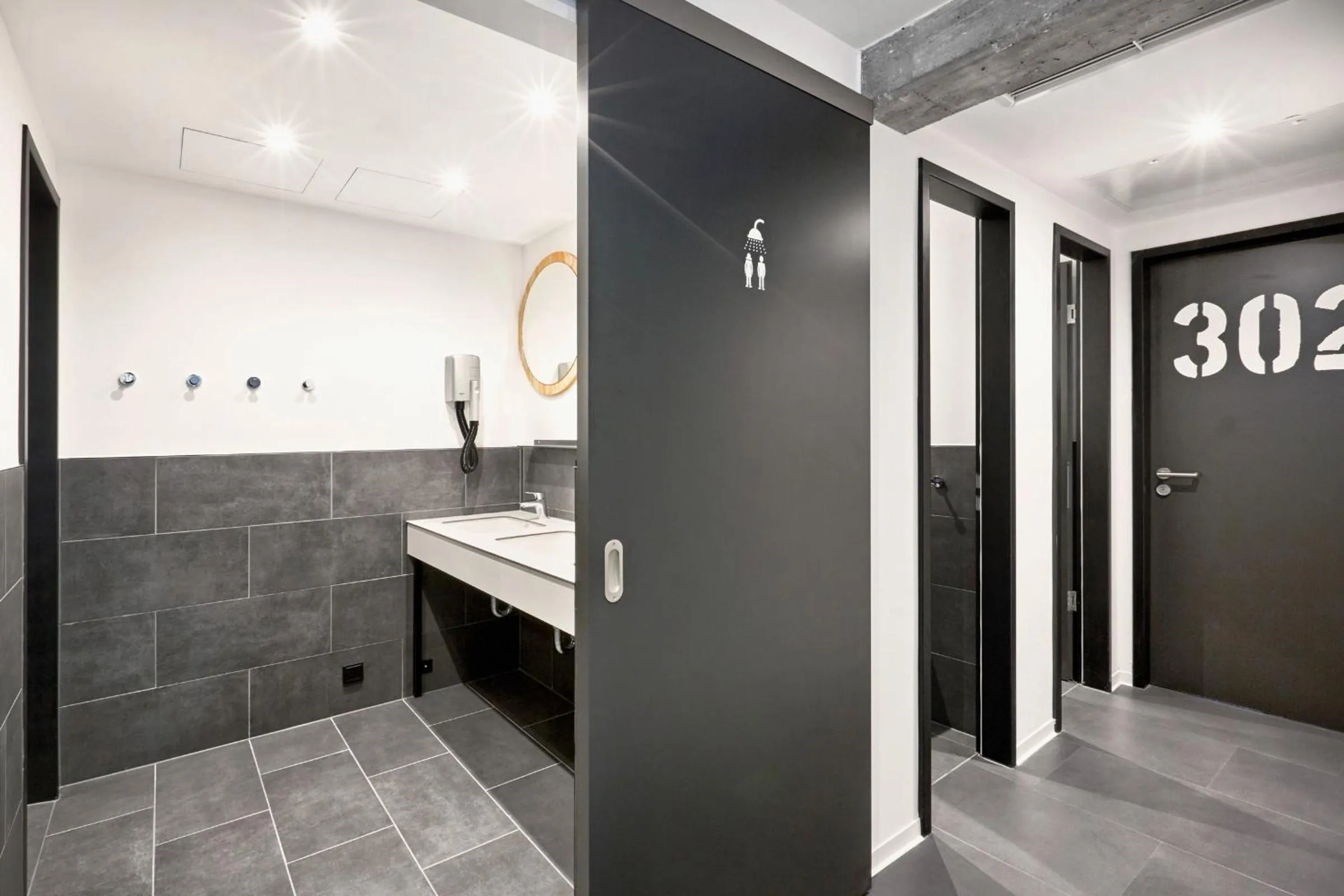 Bathroom in H.ostel Münster