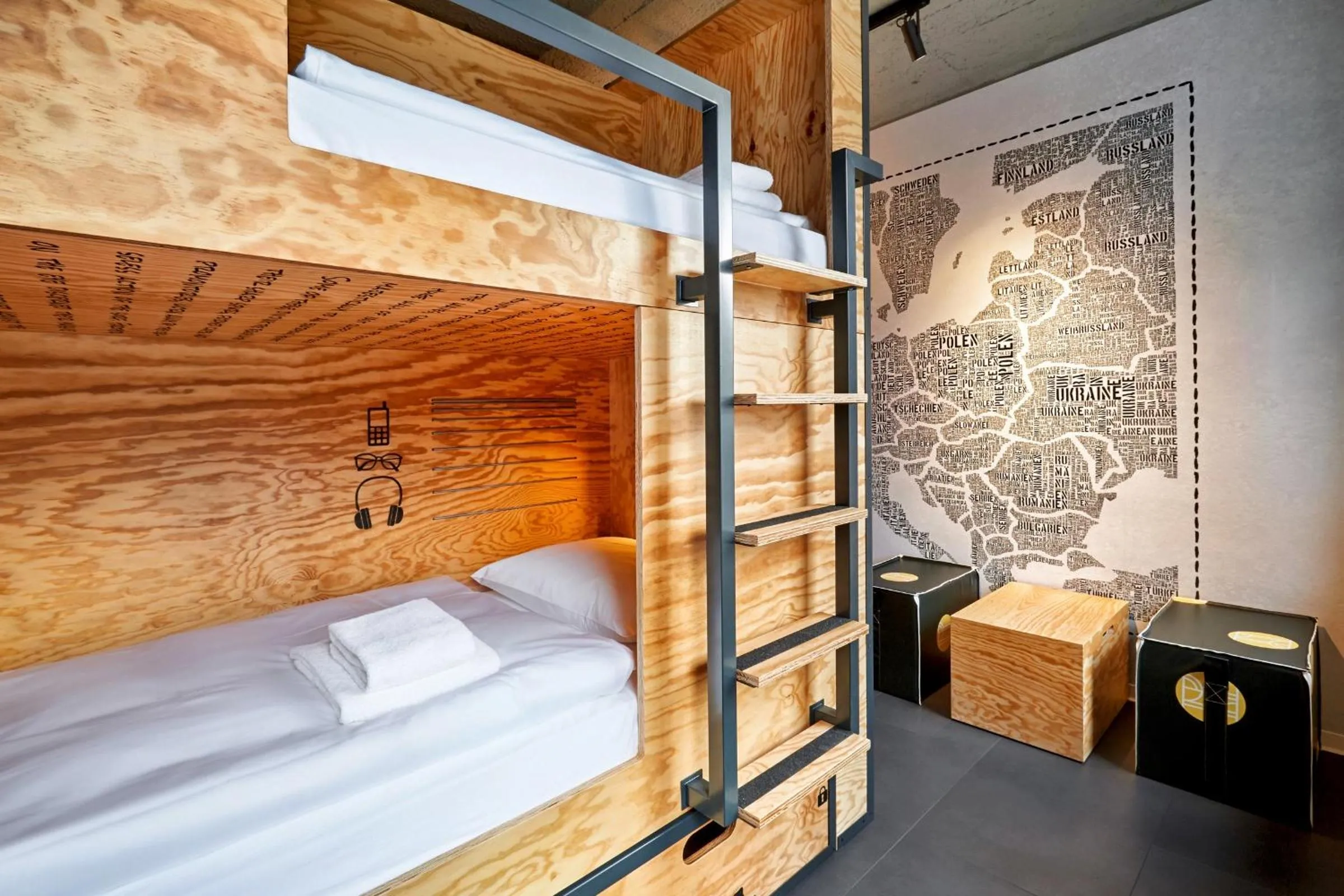 Photo of the whole room, Bed in H.ostel Münster