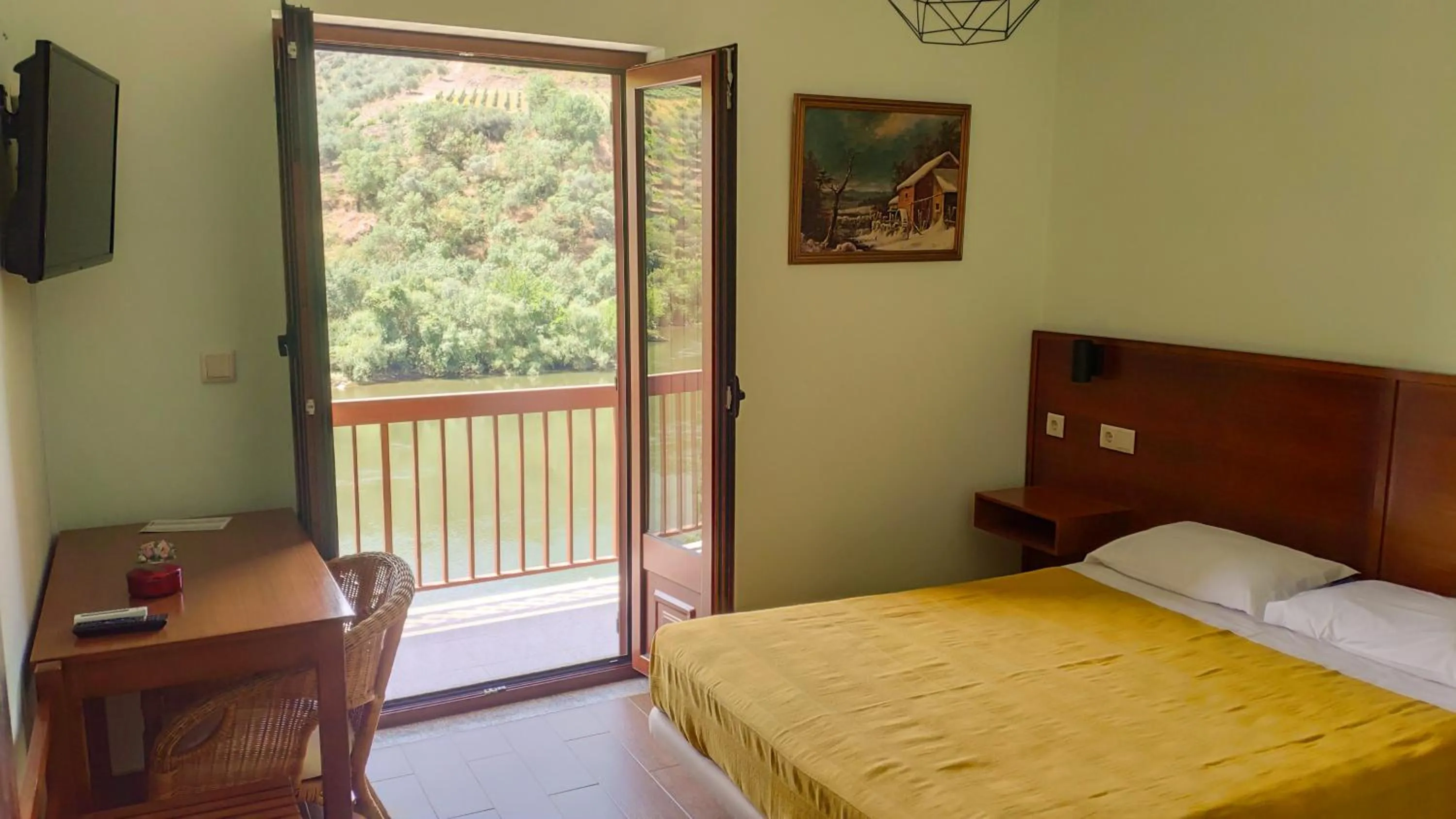 Bed in Hotel Casa do Tua