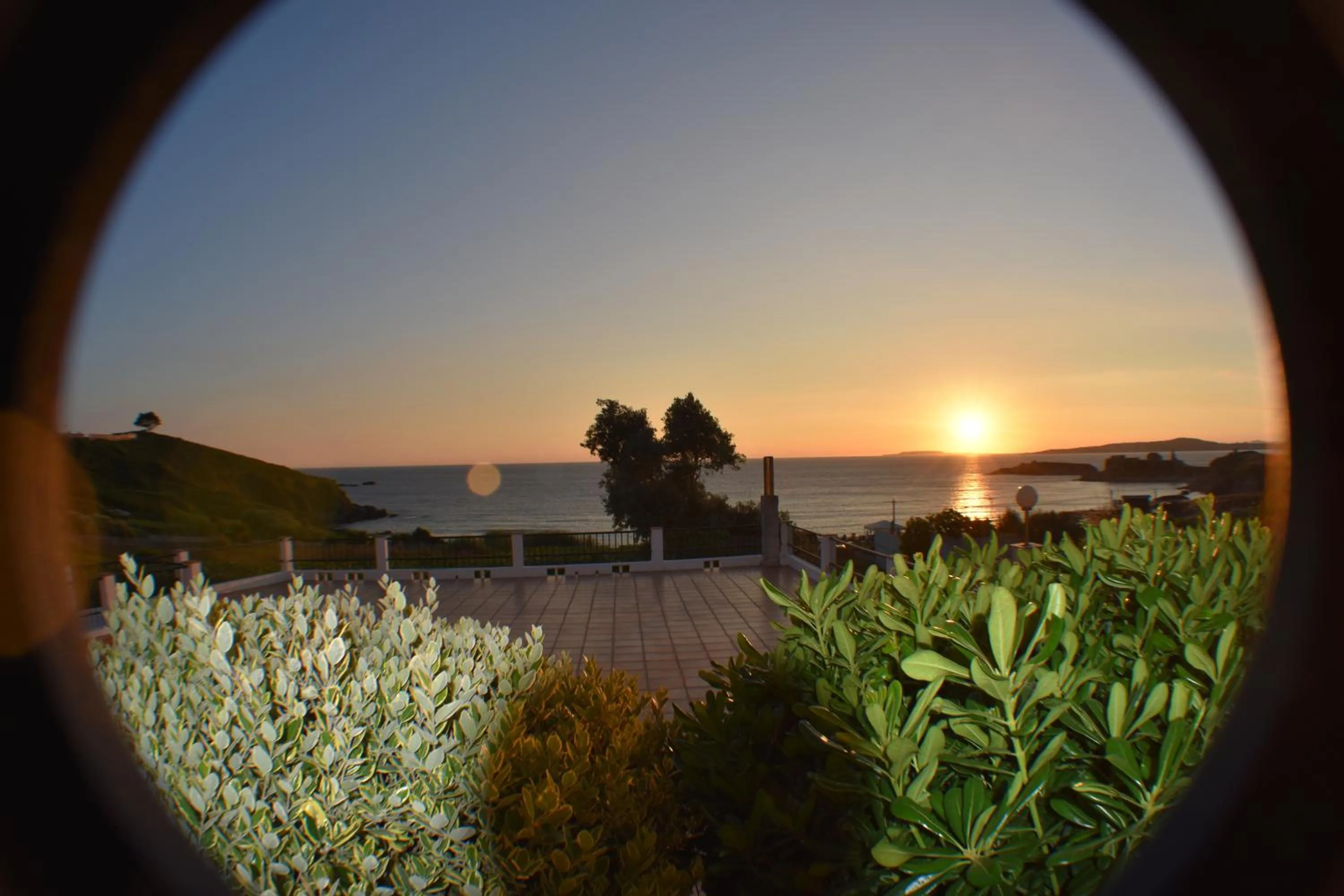 Sunset in Hotel Estrella del Mar