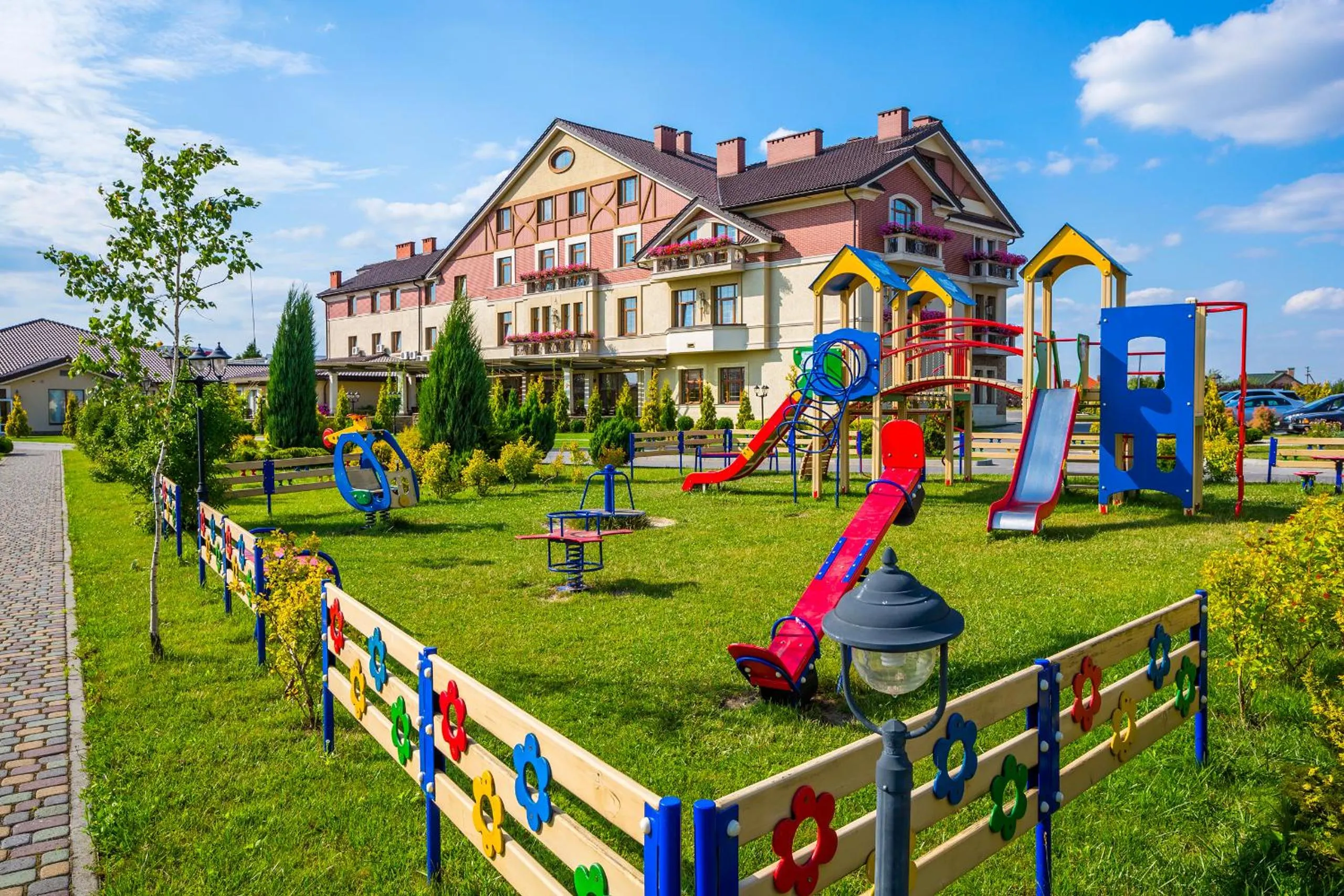 Children play ground in Panska Gora