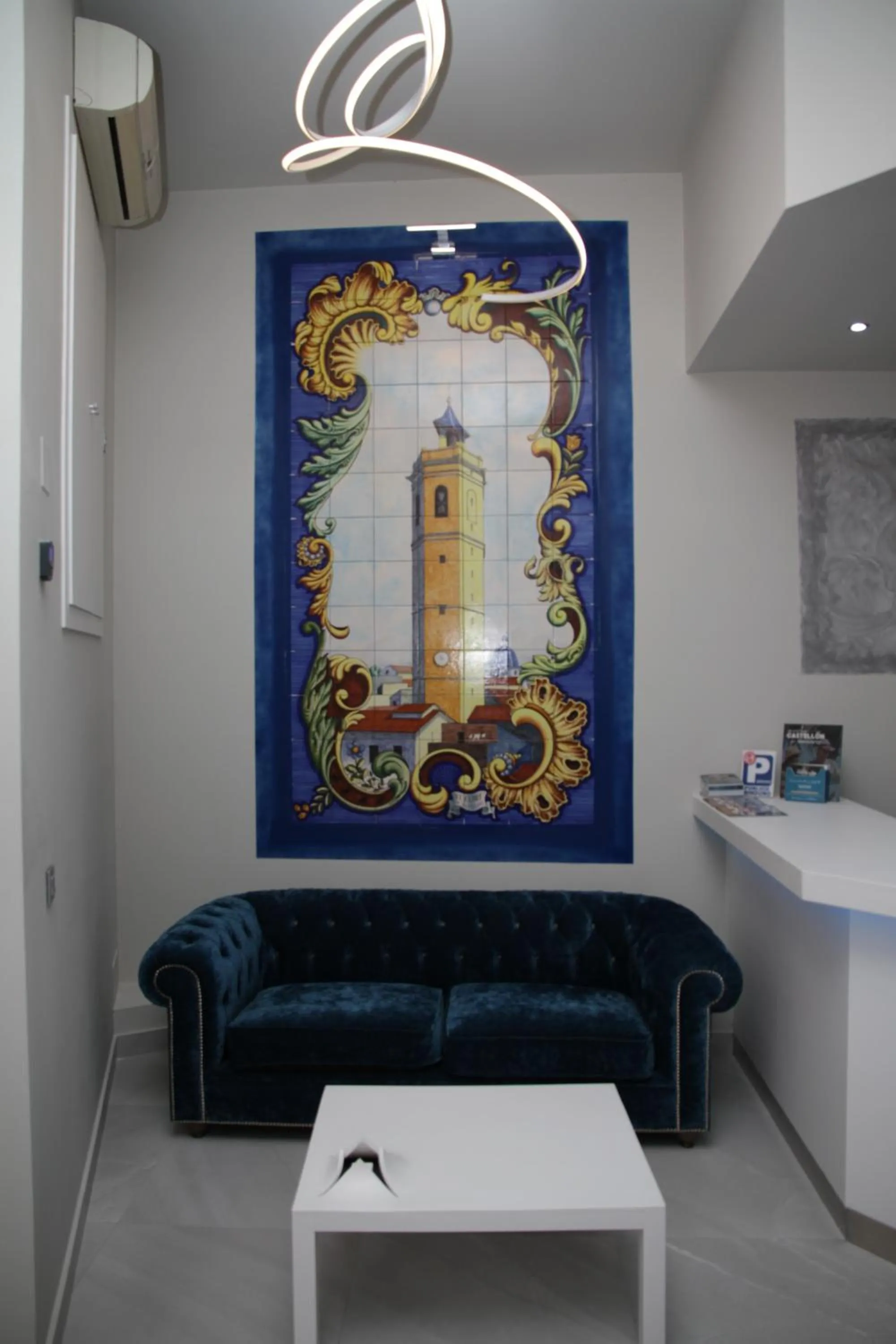 Lobby or reception in Hotel Real Castellon