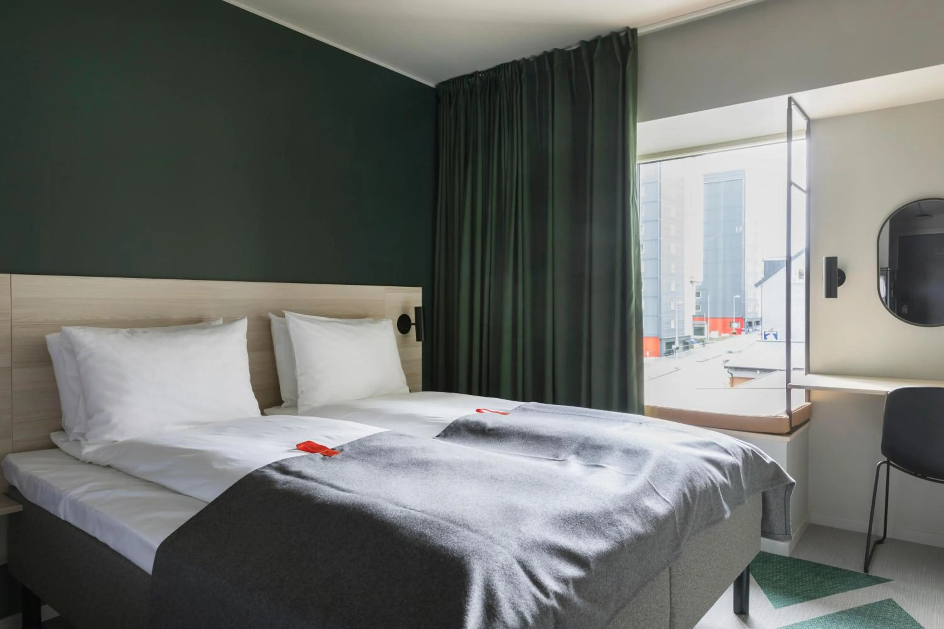 Bed in Citybox Bergen Danmarksplass