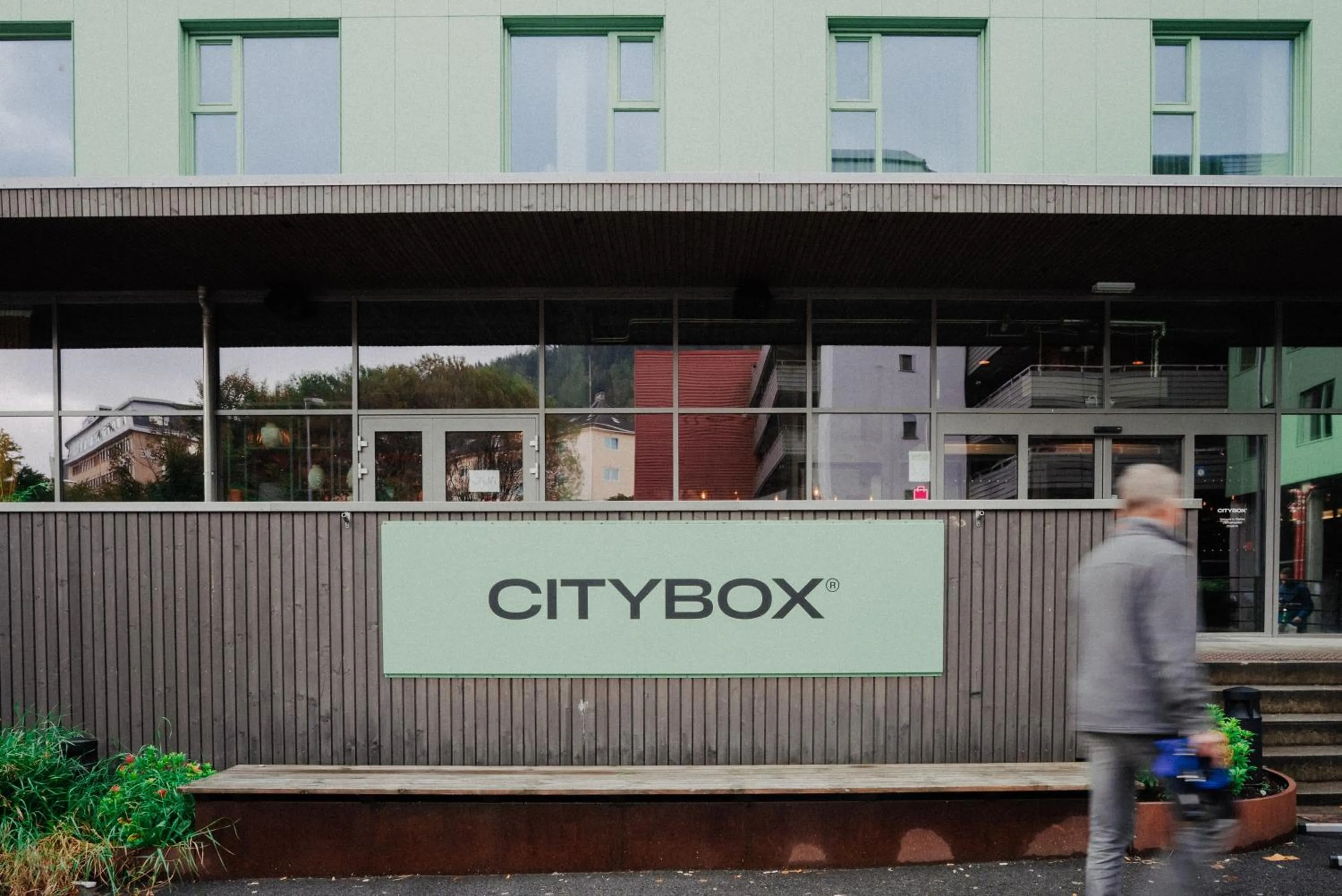 Facade/entrance in Citybox Bergen Danmarksplass