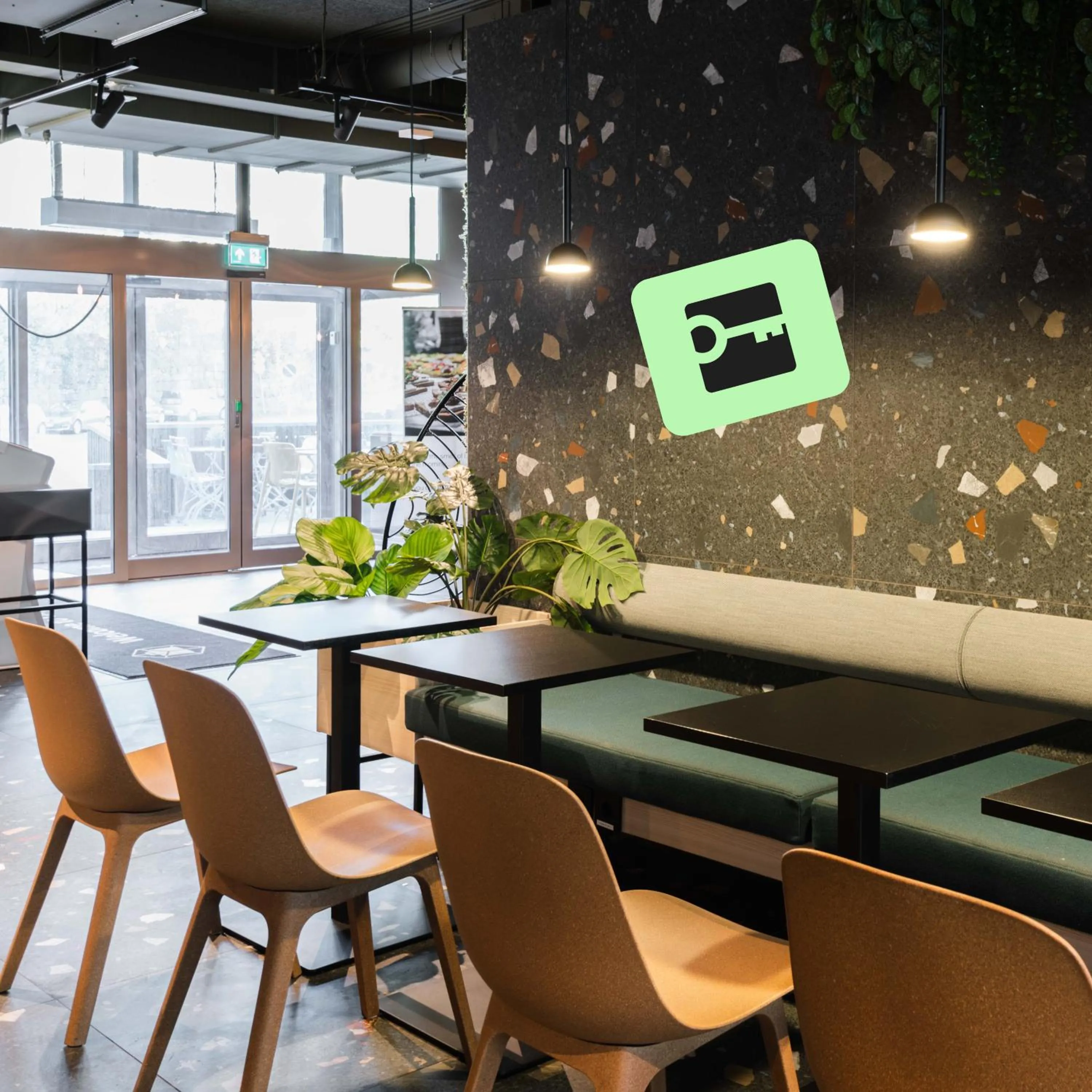 Lobby or reception in Citybox Bergen Danmarksplass