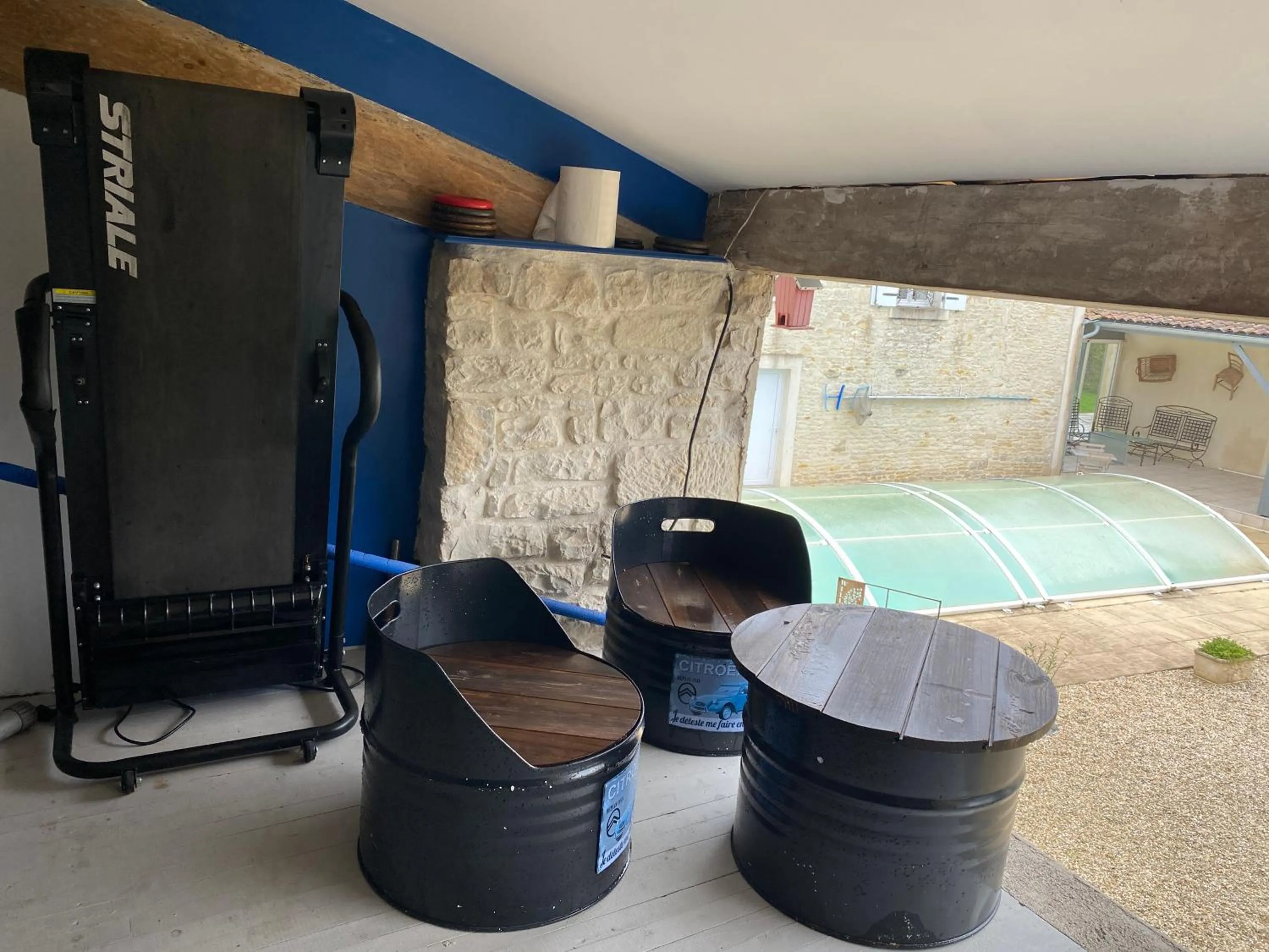 Fitness centre/facilities in Les Lavandières