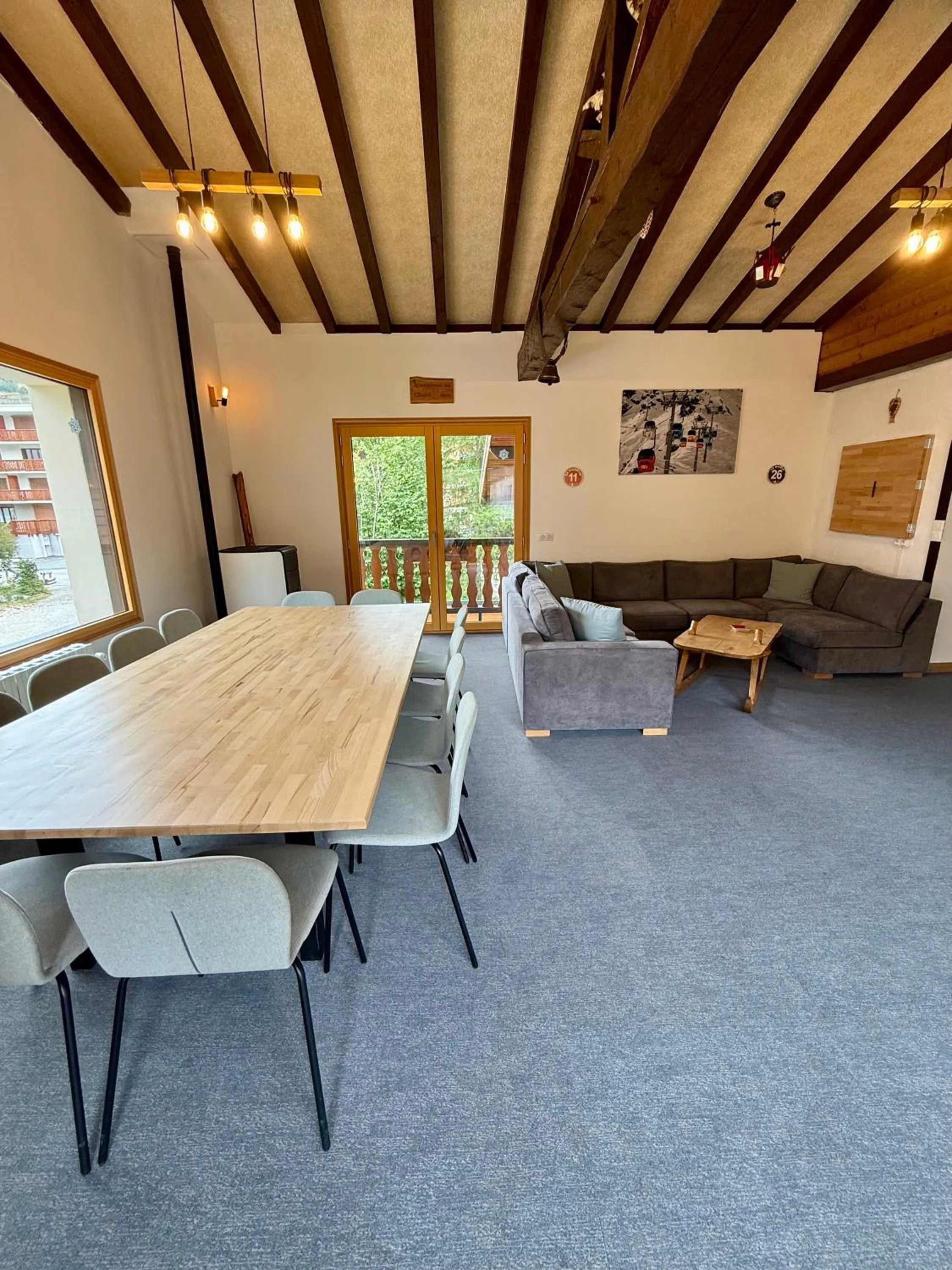 Living room in Le Chalet