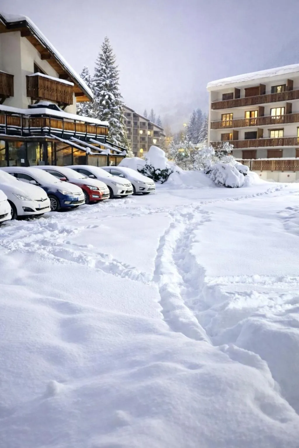Parking in Le Chalet