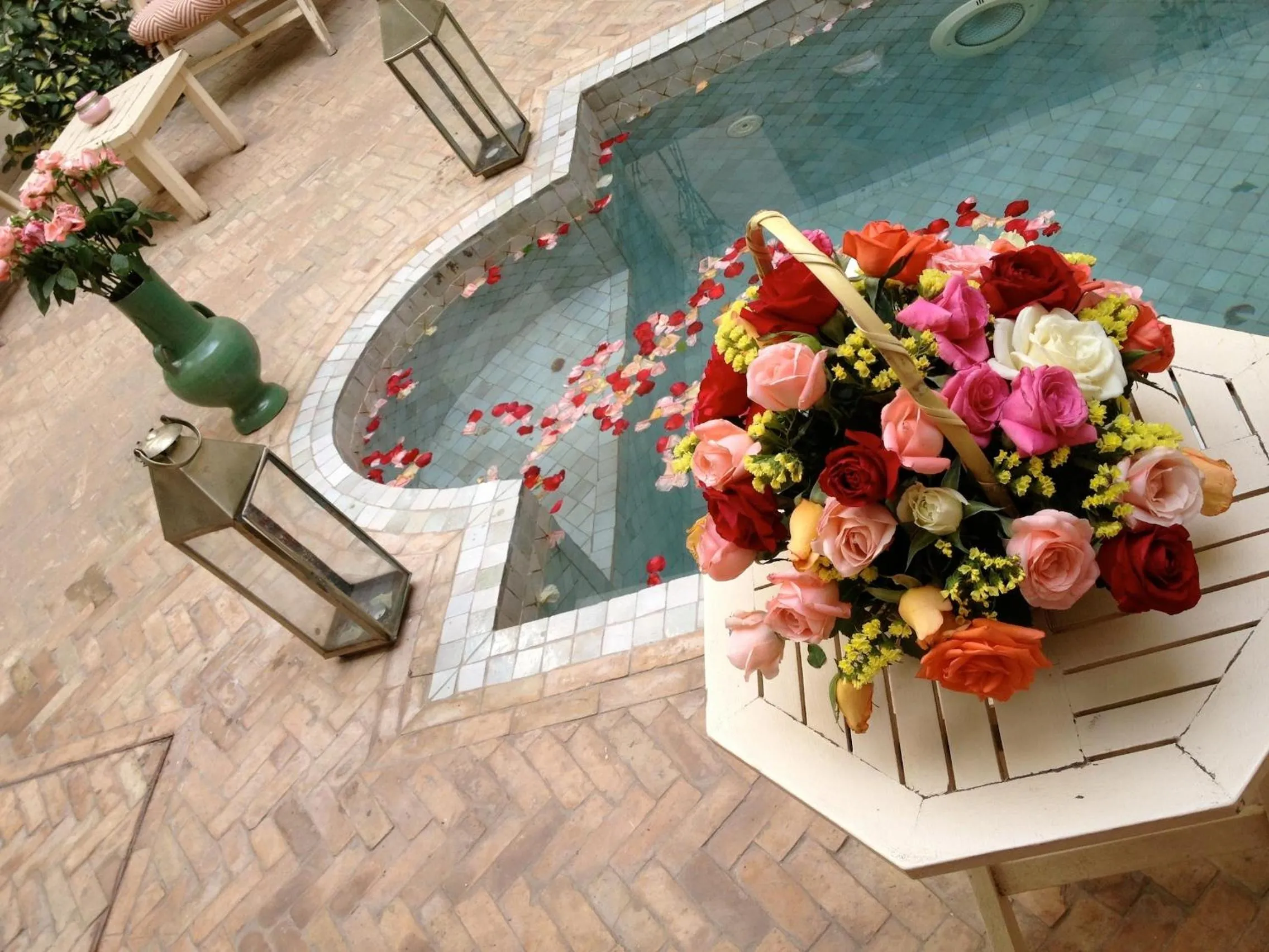 Patio in Riad Le Coq Berbère