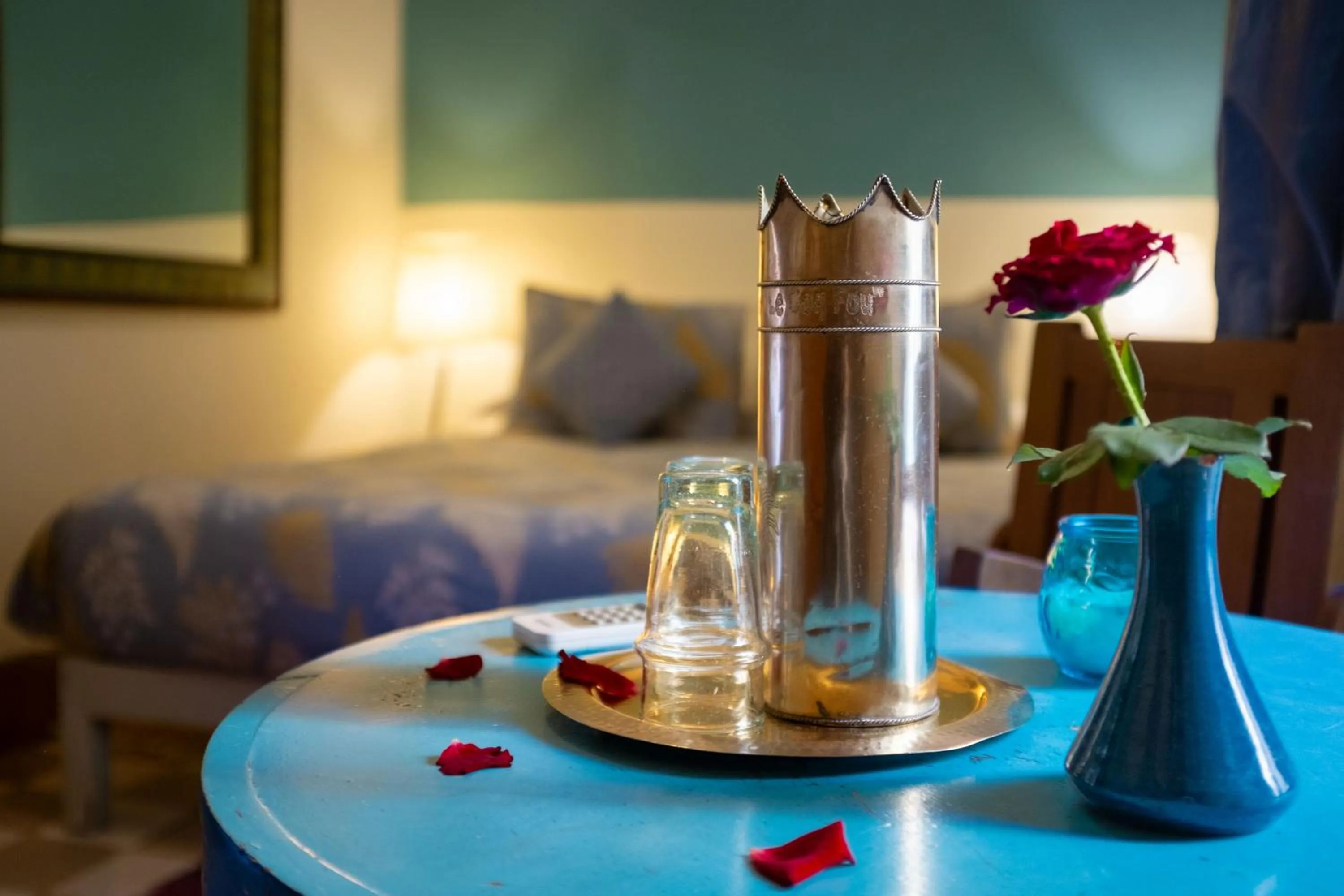 Decorative detail in Riad Le Coq Berbère