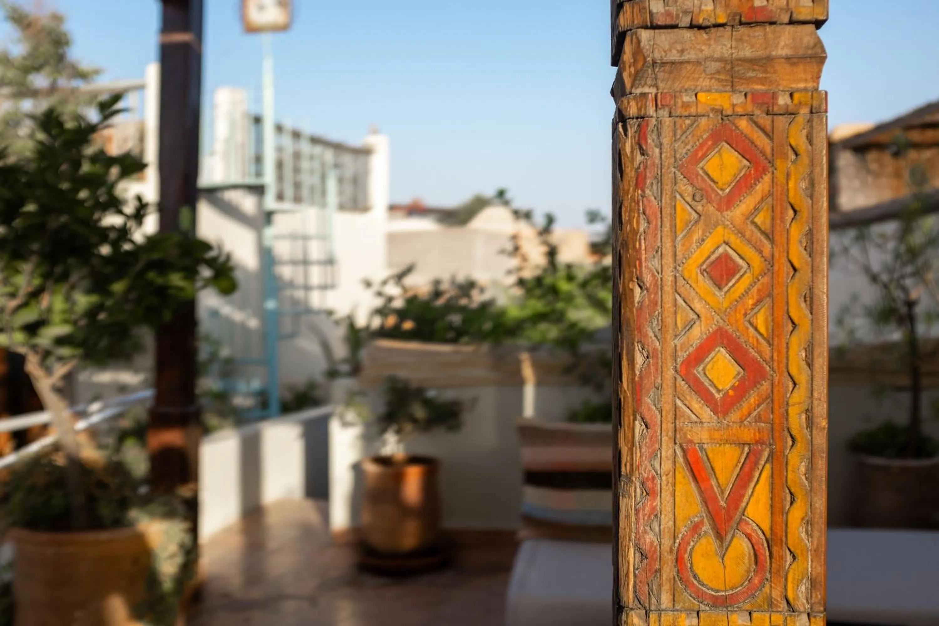 Balcony/Terrace in Riad Le Coq Berbère
