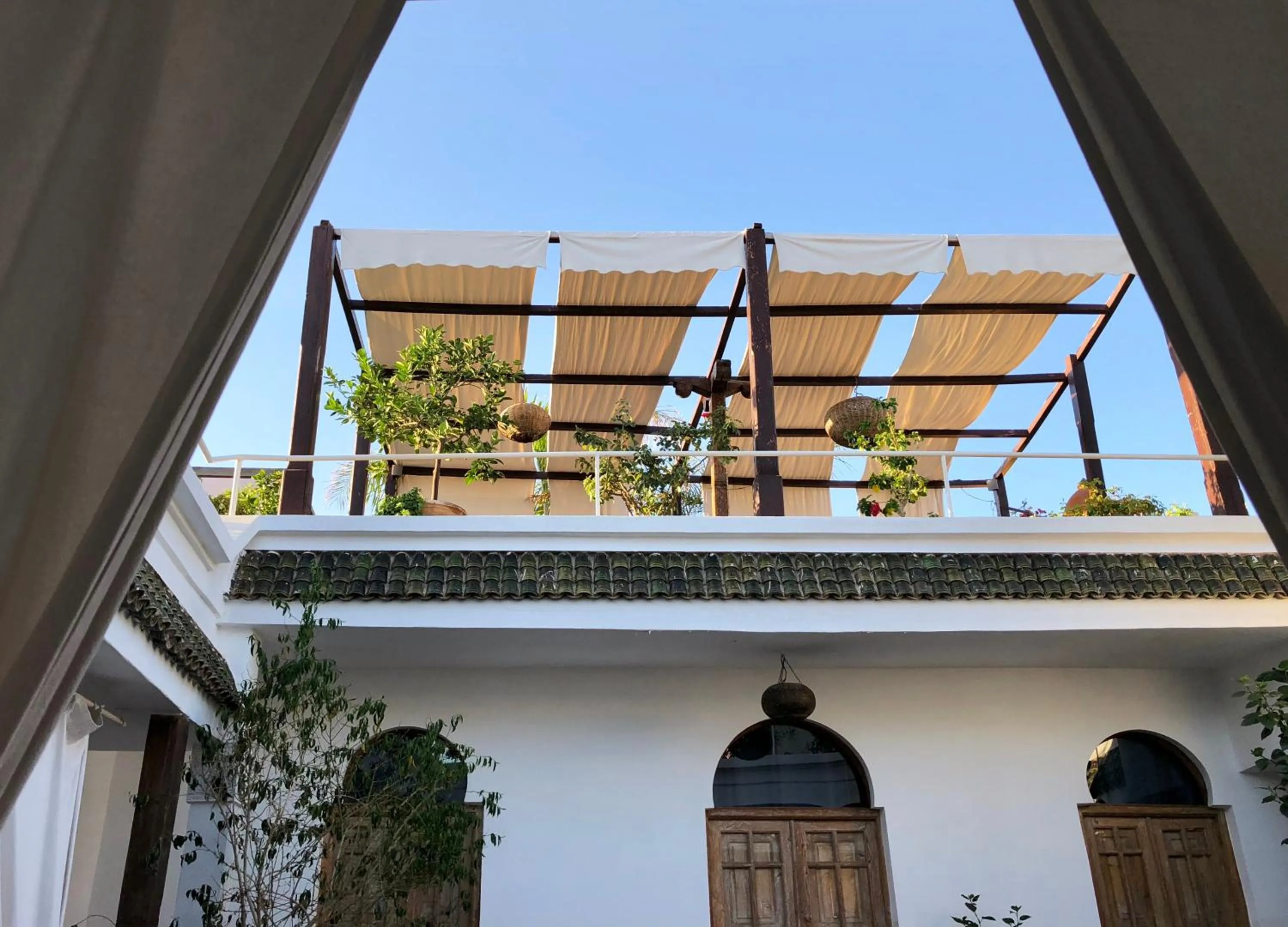 Balcony/Terrace in Riad Le Coq Berbère