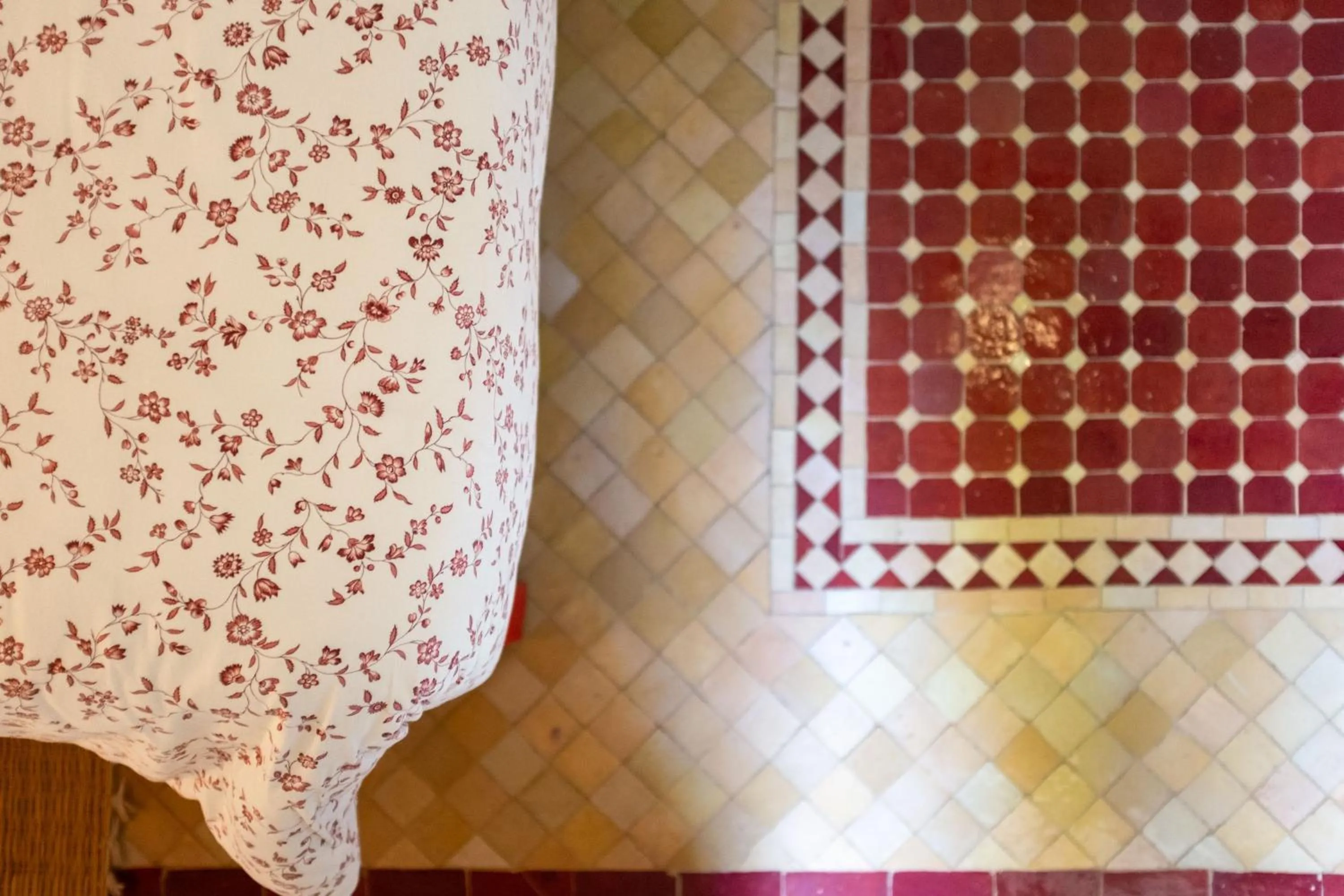 Decorative detail in Riad Le Coq Berbère