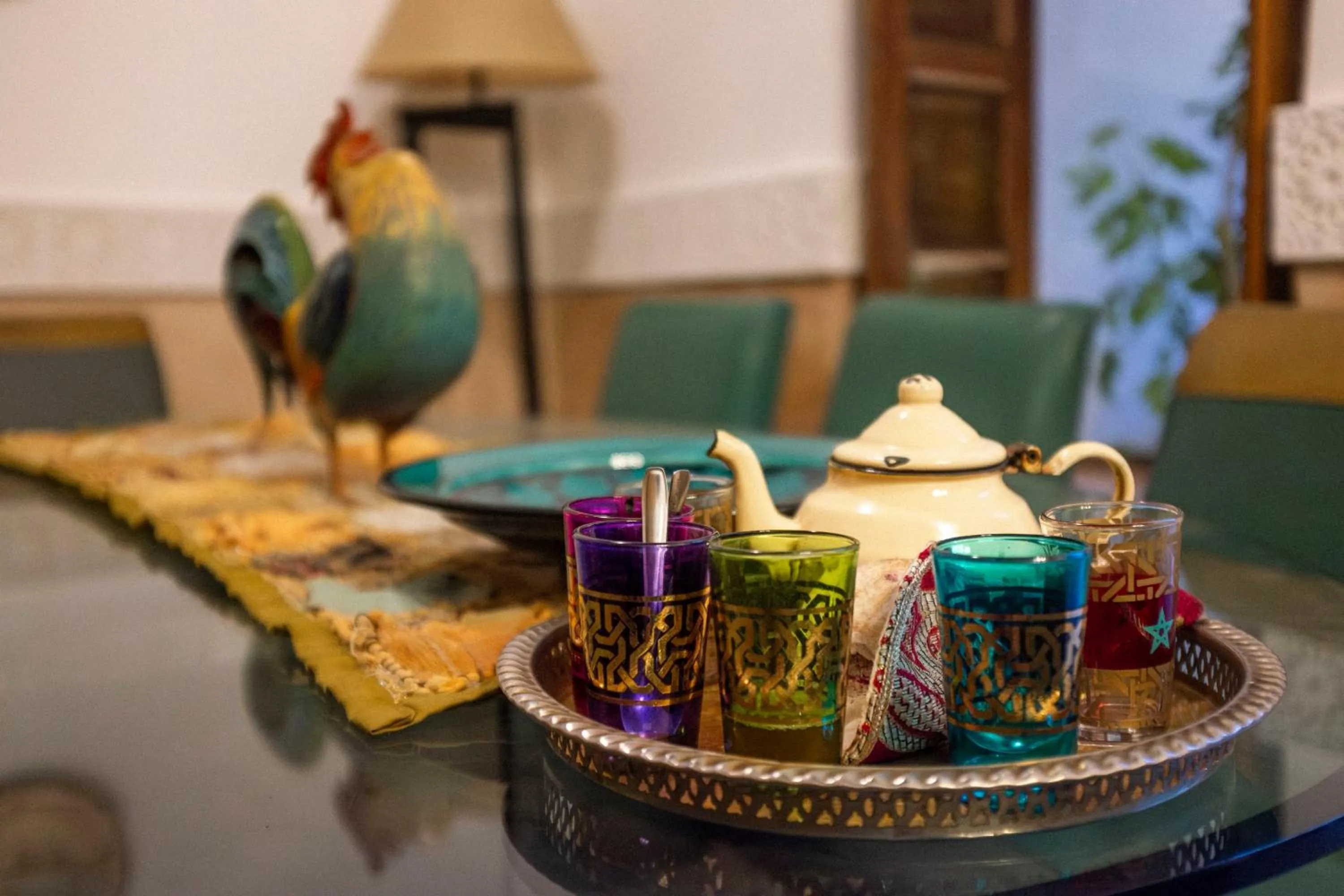 Food and drinks in Riad Le Coq Berbère