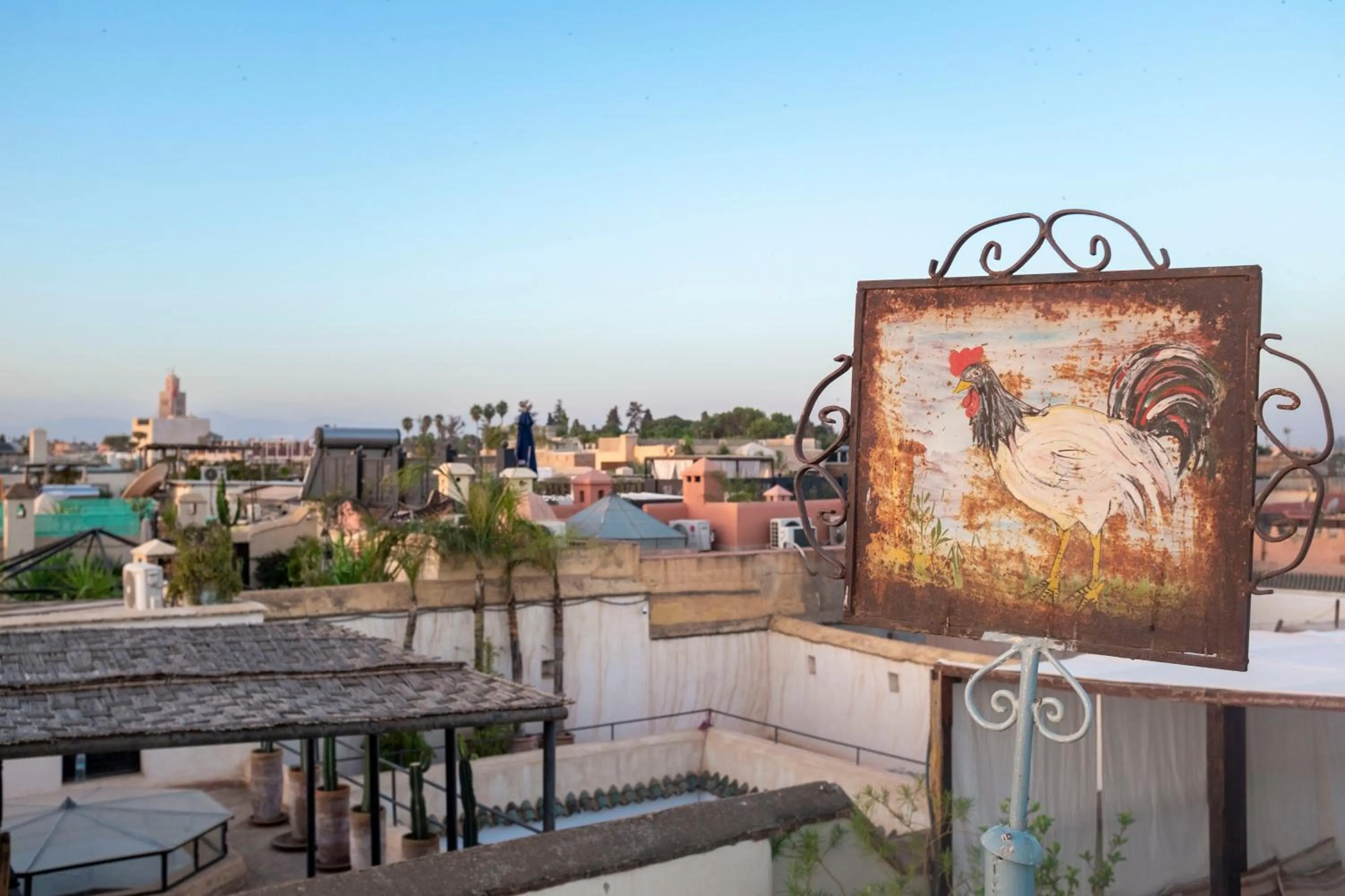 City view in Riad Le Coq Berbère
