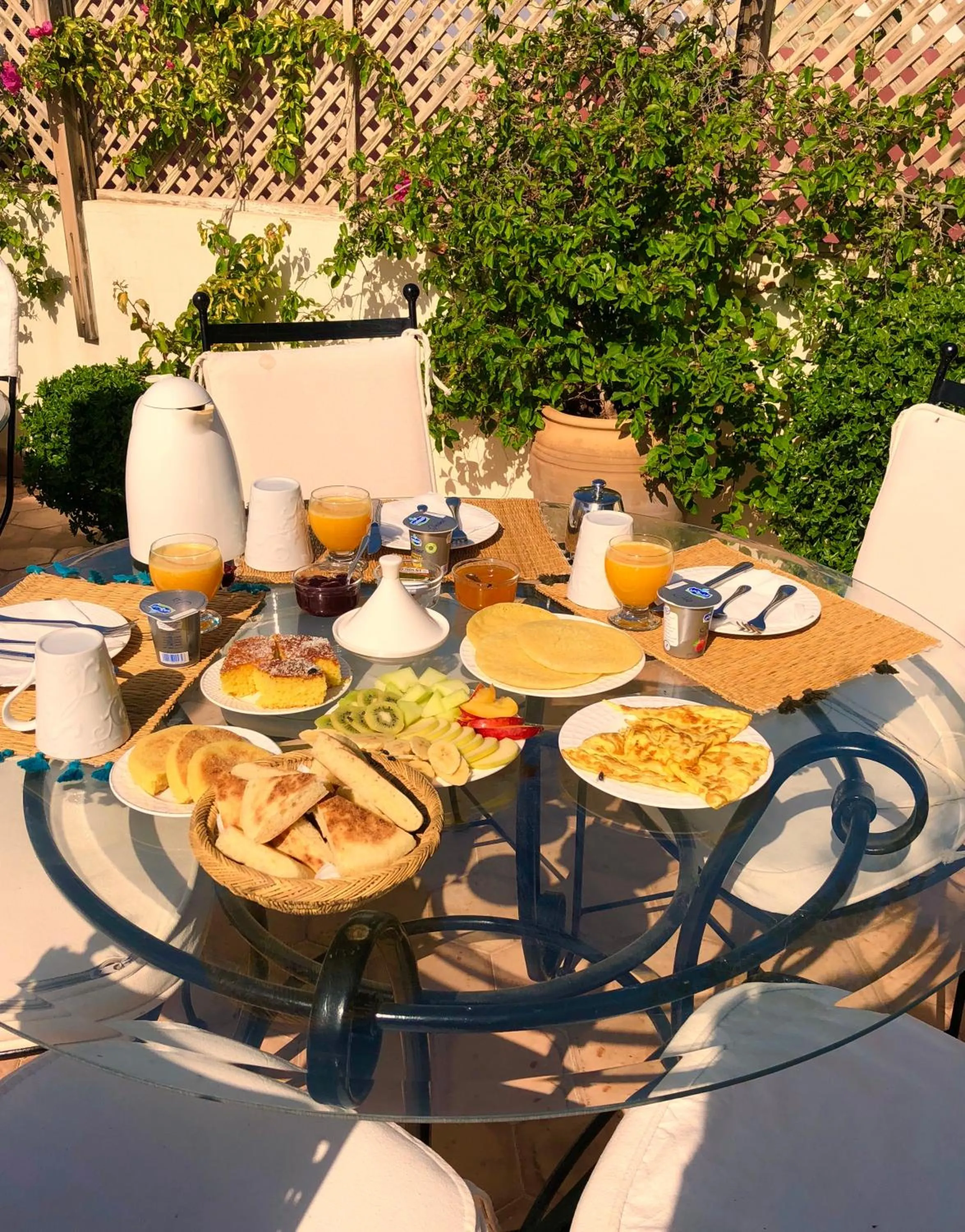 Balcony/Terrace in Riad Le Coq Berbère