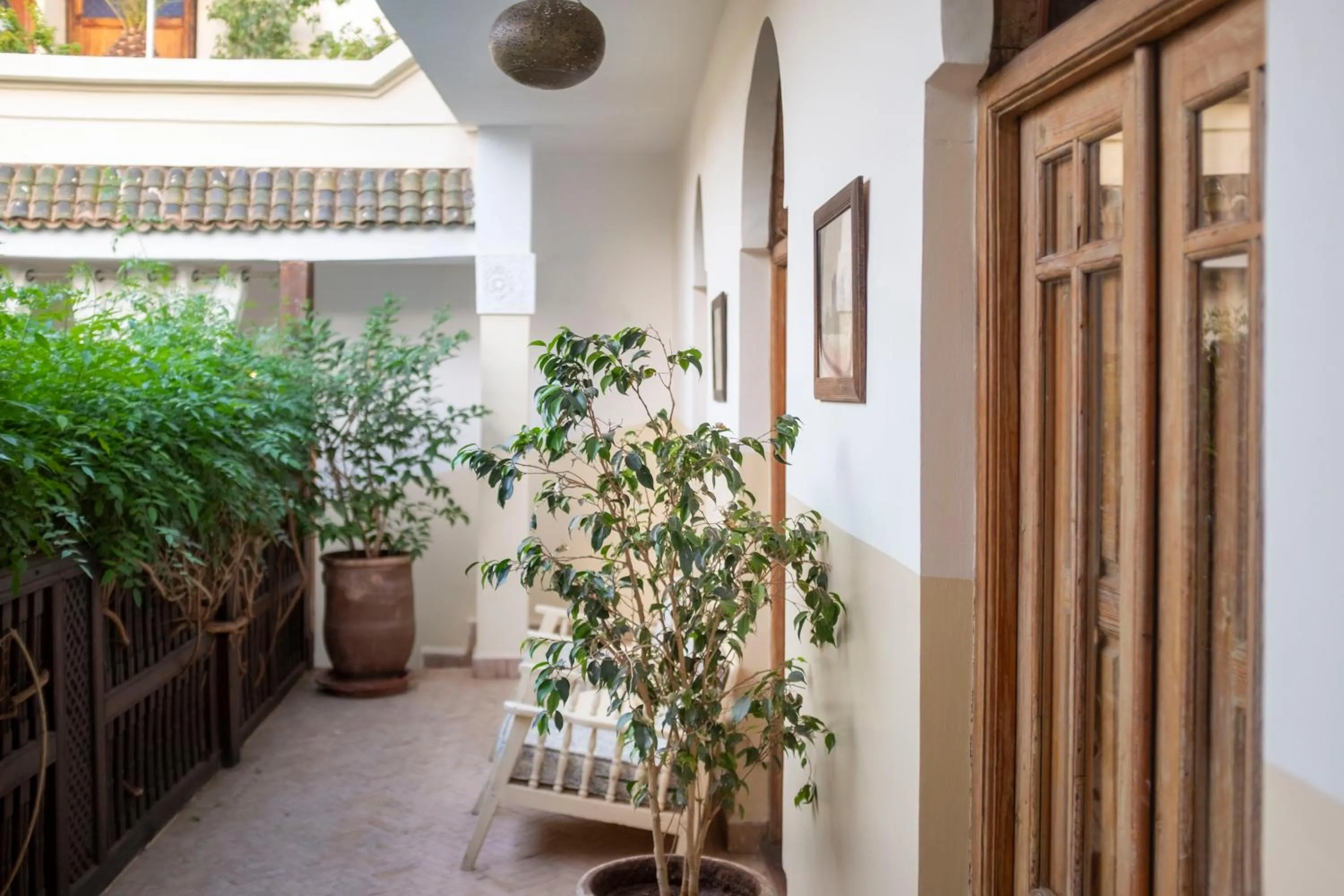 Patio in Riad Le Coq Berbère