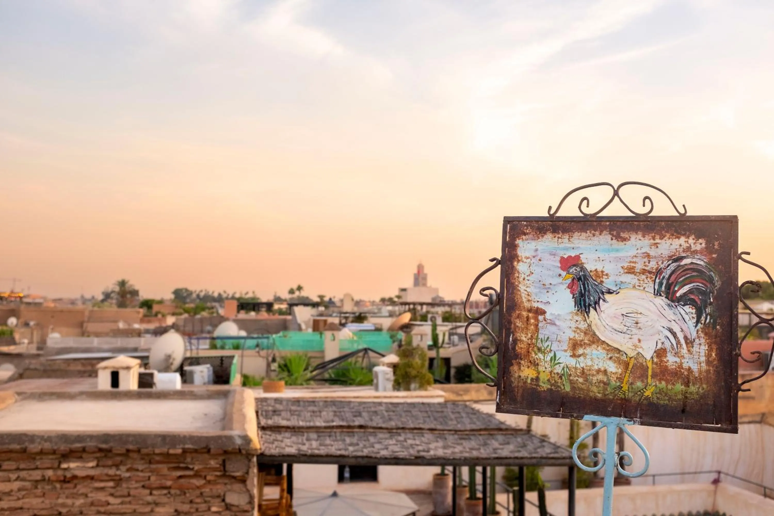 View (from property/room) in Riad Le Coq Berbère