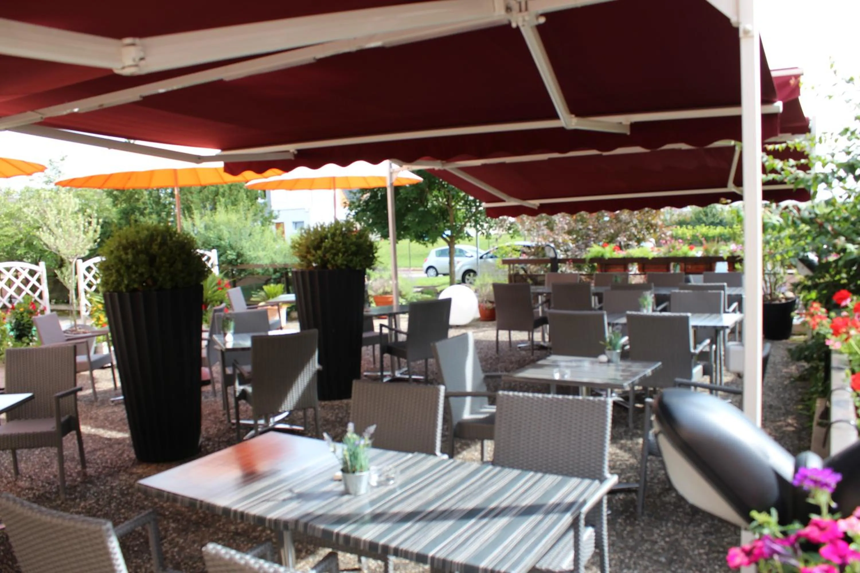 Balcony/Terrace in Hotel Restaurant Crystal