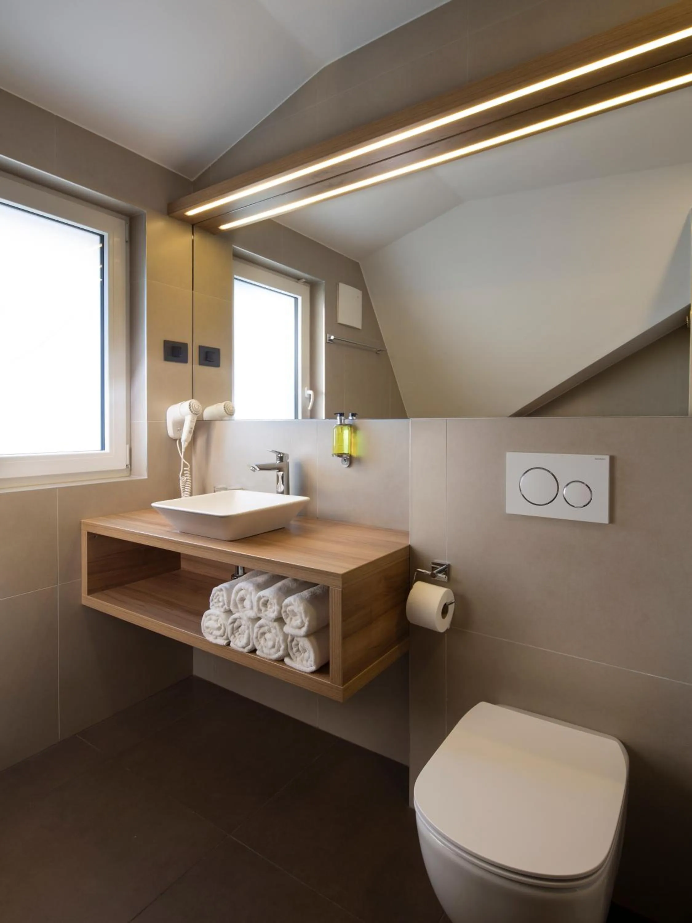 Bathroom in Ahotel Ljubljana