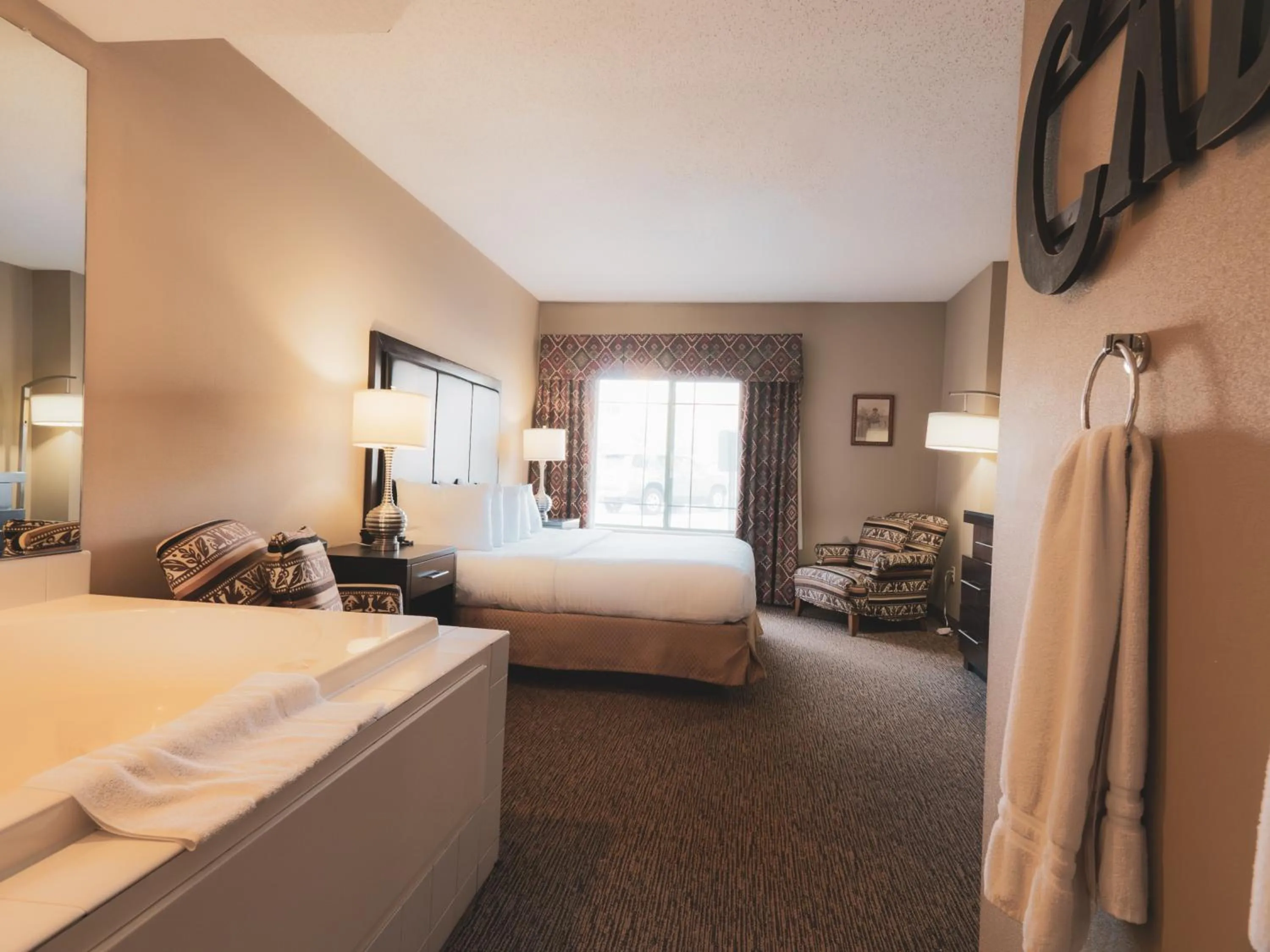 Bed in Wildwood Lodge