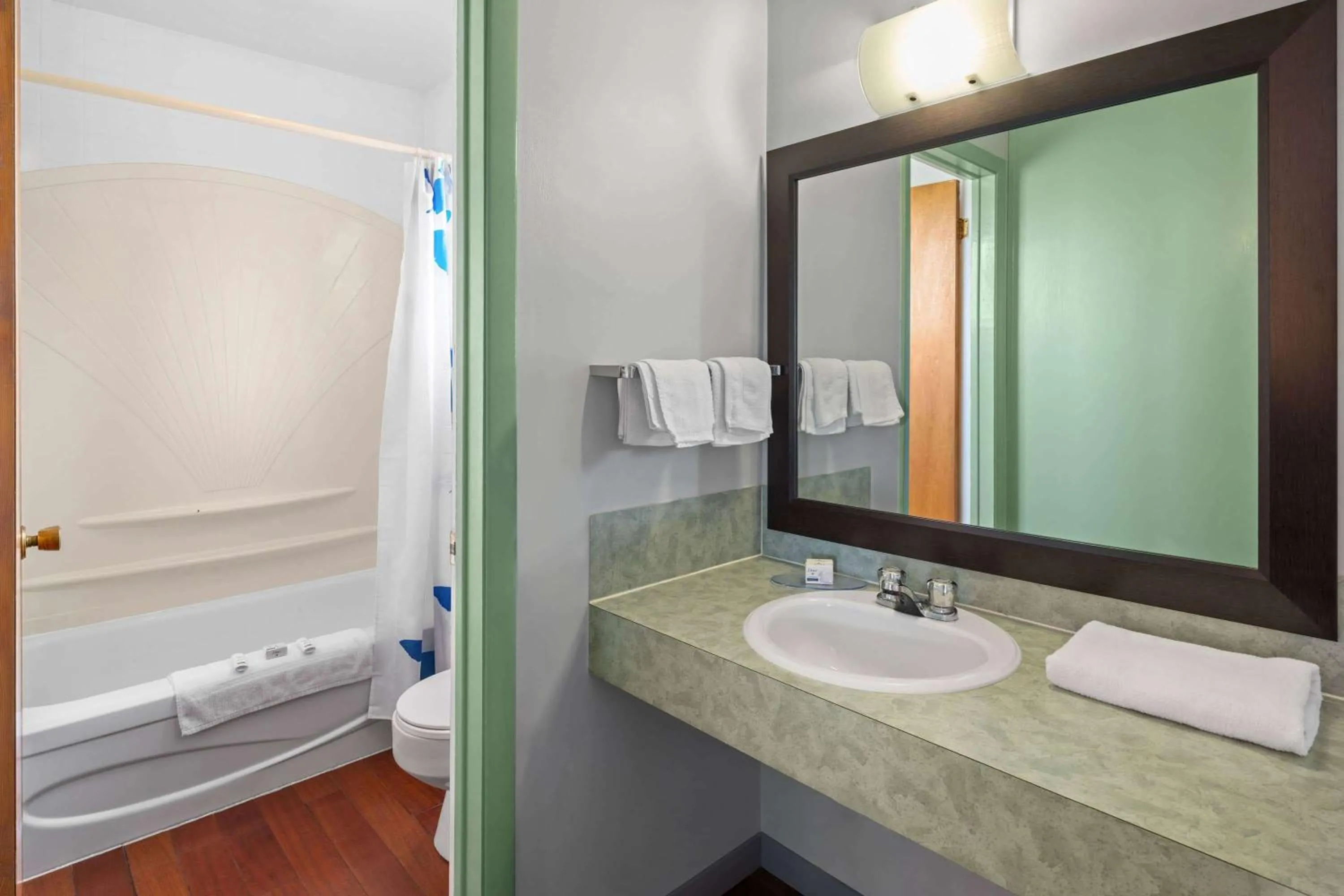 Bathroom in Travelodge by Wyndham Grand Falls