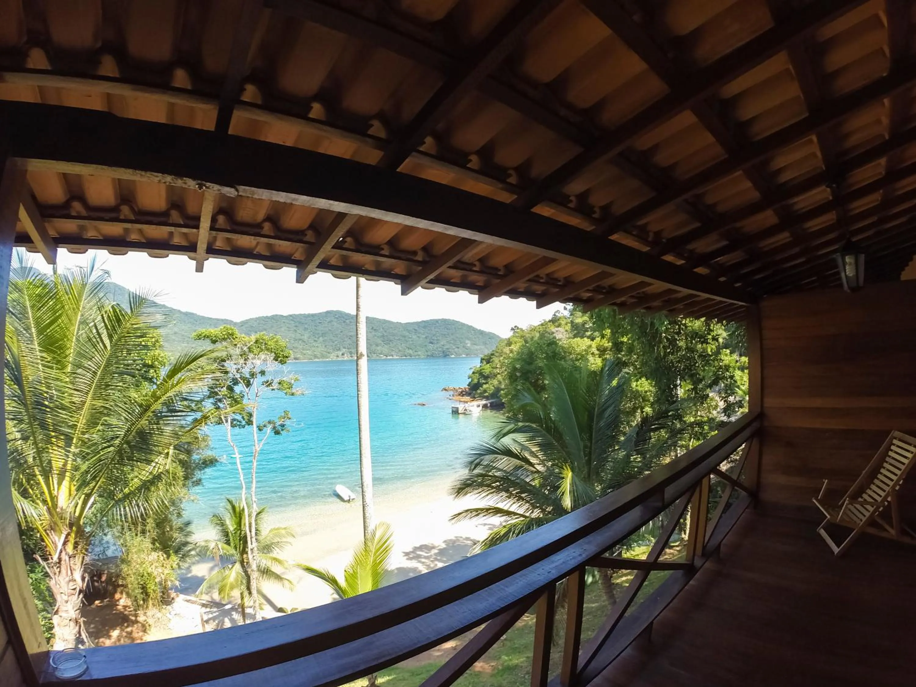 Balcony/Terrace in Pousada Portal do Sol