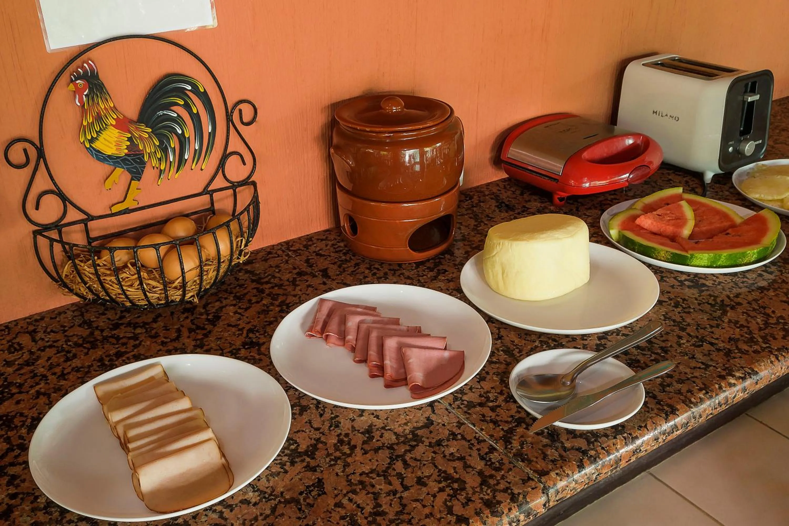 Food and drinks in Pousada Portal do Sol