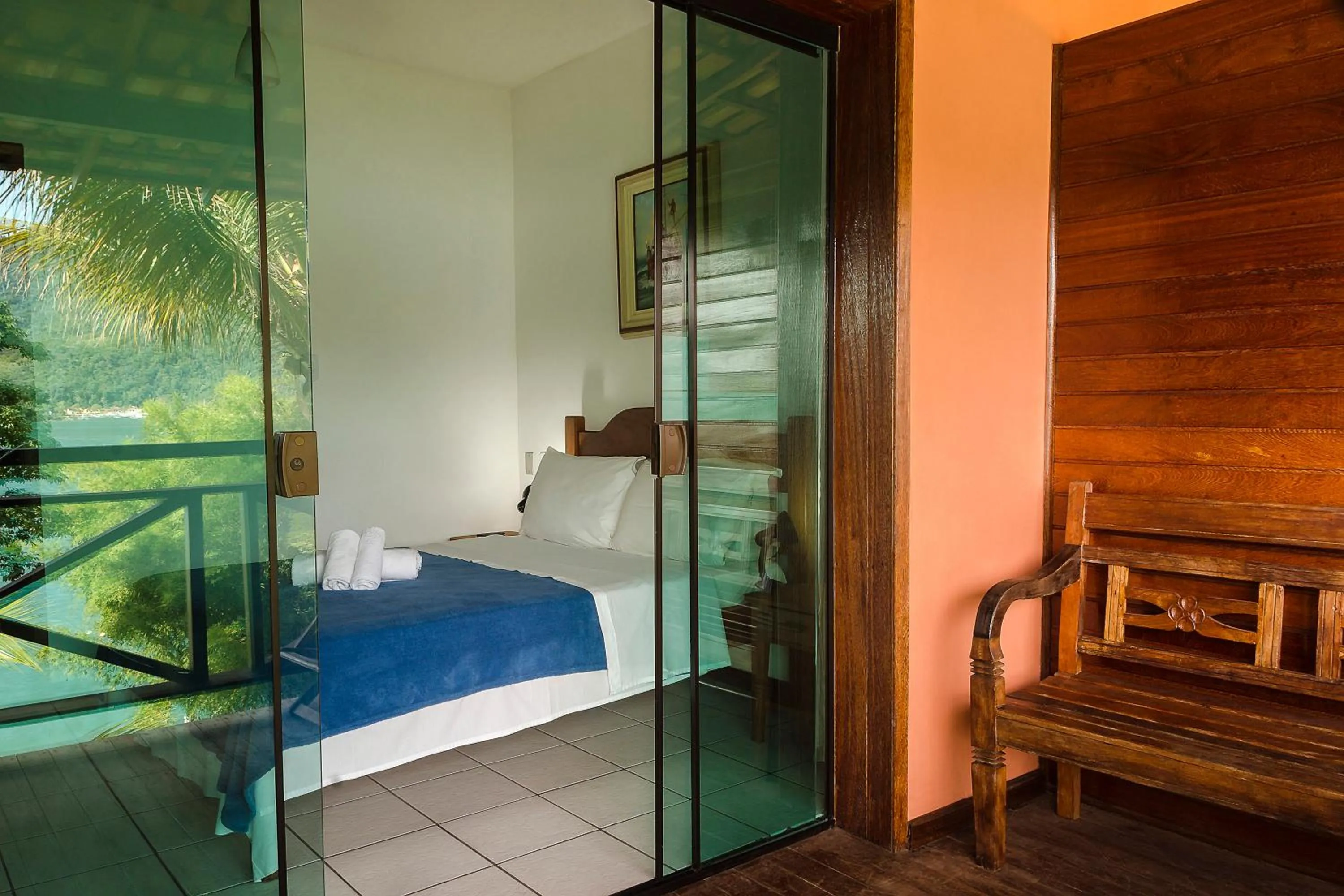 Bed in Pousada Portal do Sol