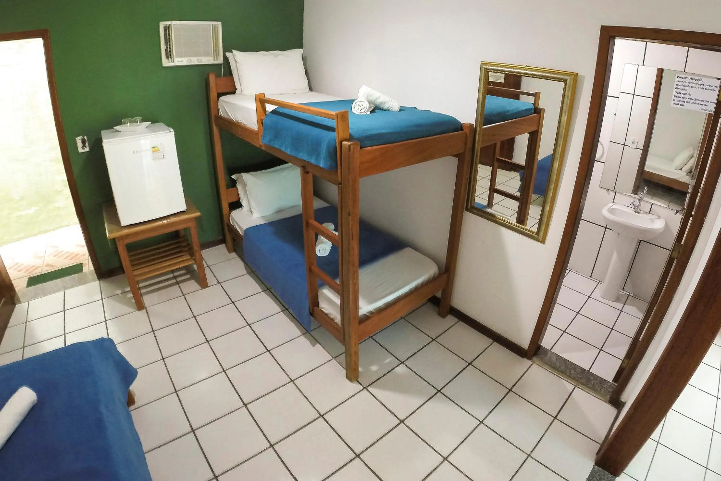 Bed in Pousada Portal do Sol