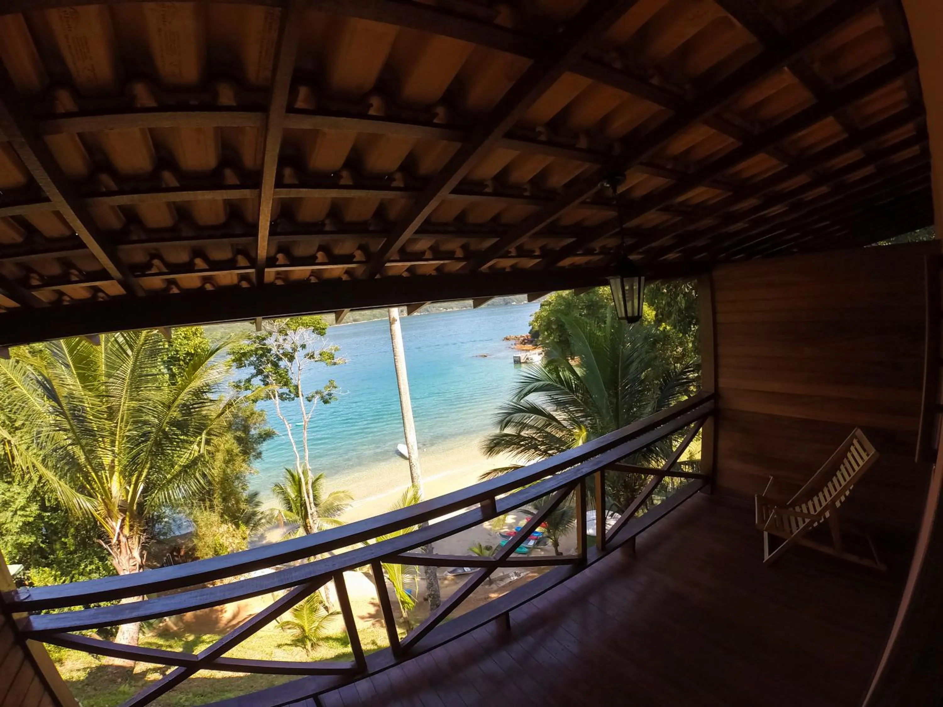 Balcony/Terrace in Pousada Portal do Sol