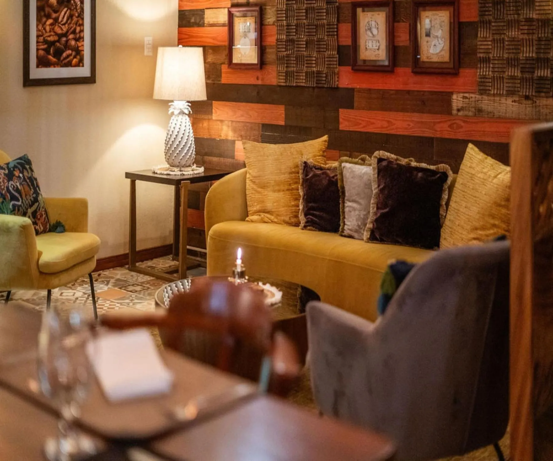 Living room in Hotel & Spa Poco a Poco - Costa Rica