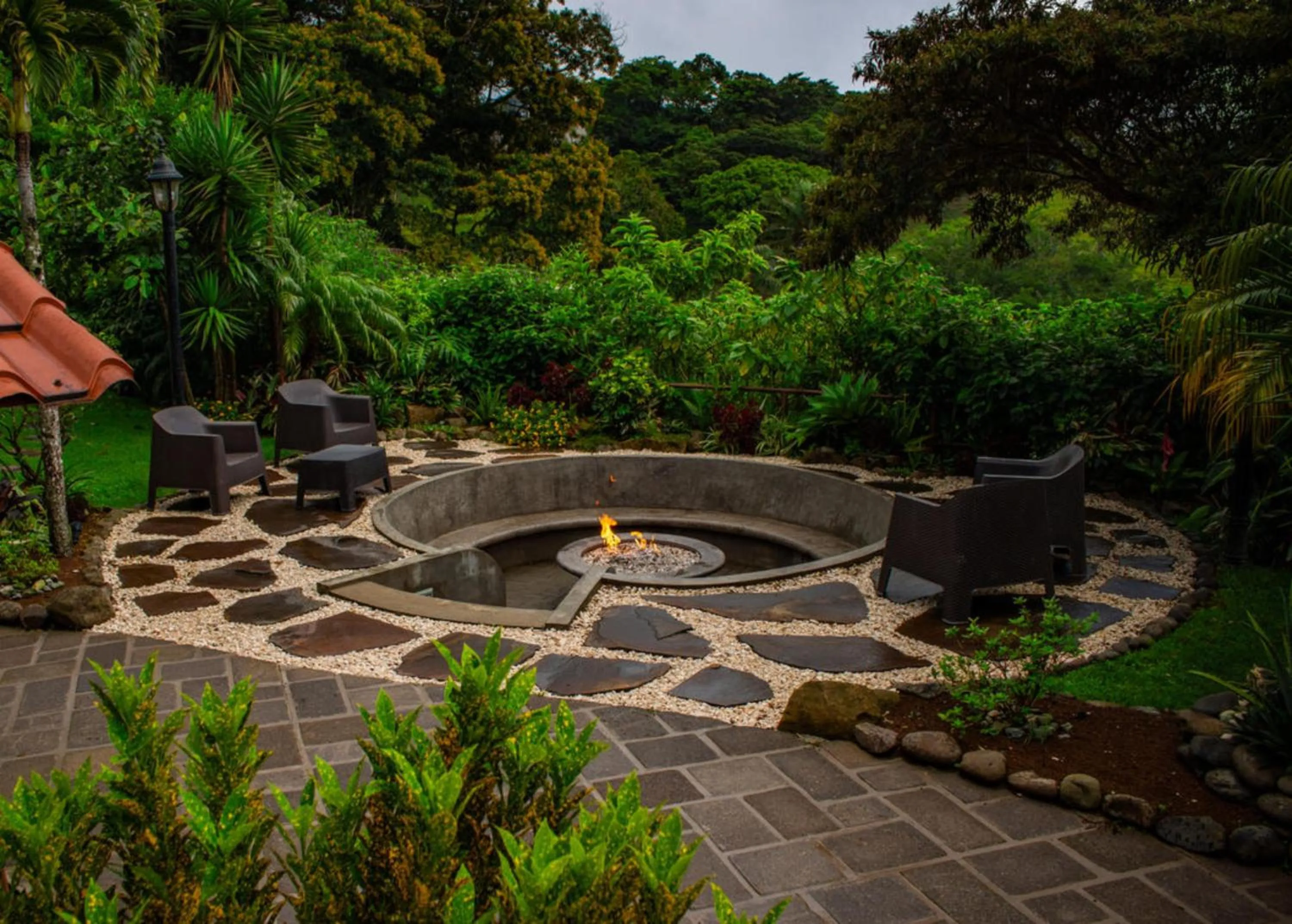 Garden in Hotel & Spa Poco a Poco - Costa Rica