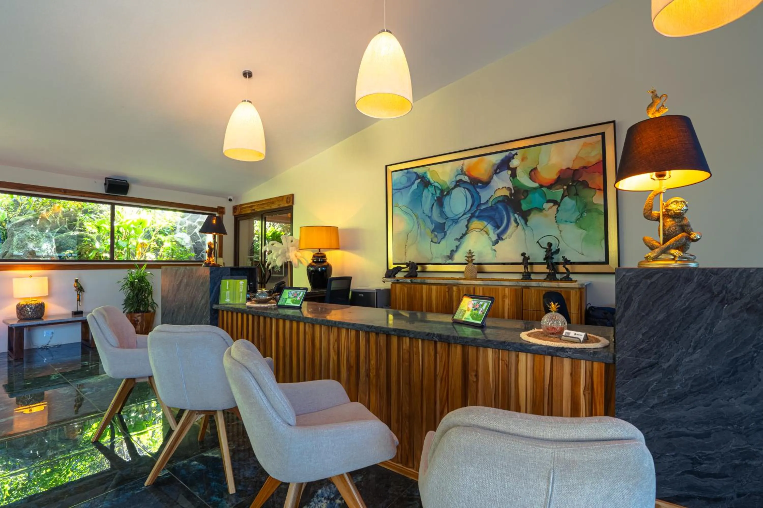 Lobby or reception in Hotel & Spa Poco a Poco - Costa Rica