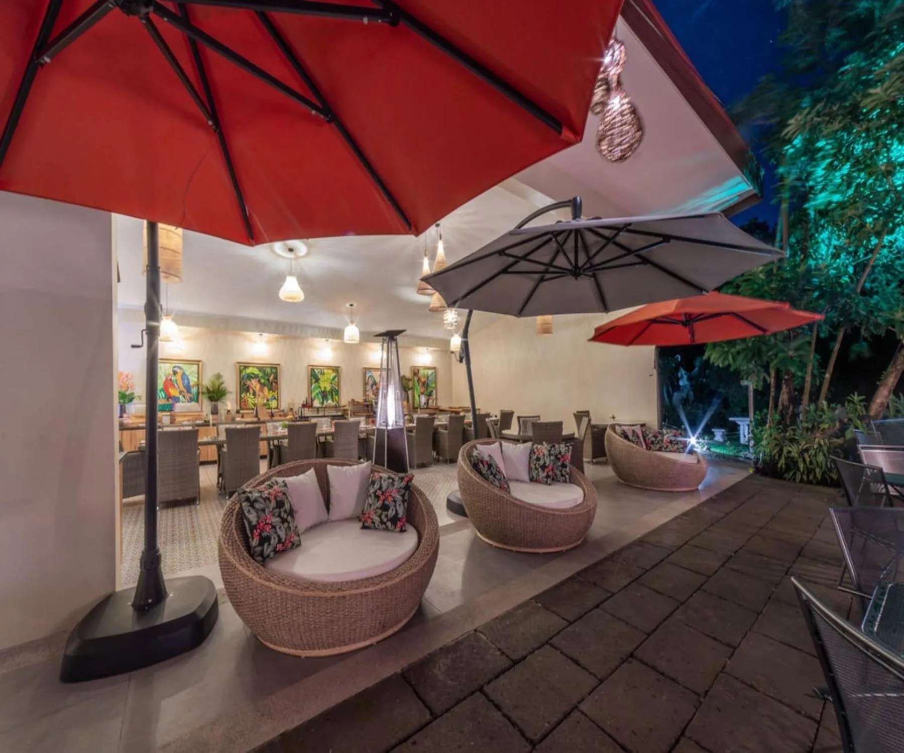 Living room in Hotel & Spa Poco a Poco - Costa Rica