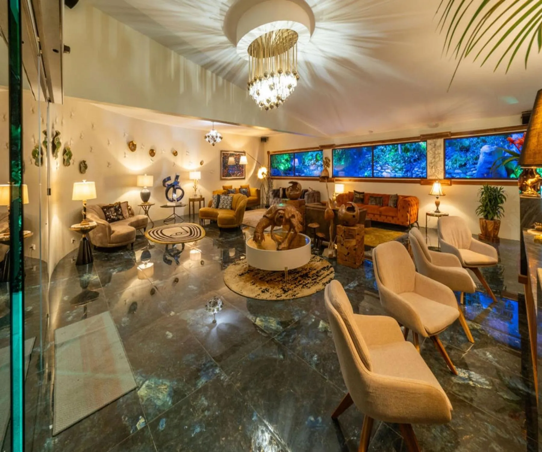 Living room in Hotel & Spa Poco a Poco - Costa Rica