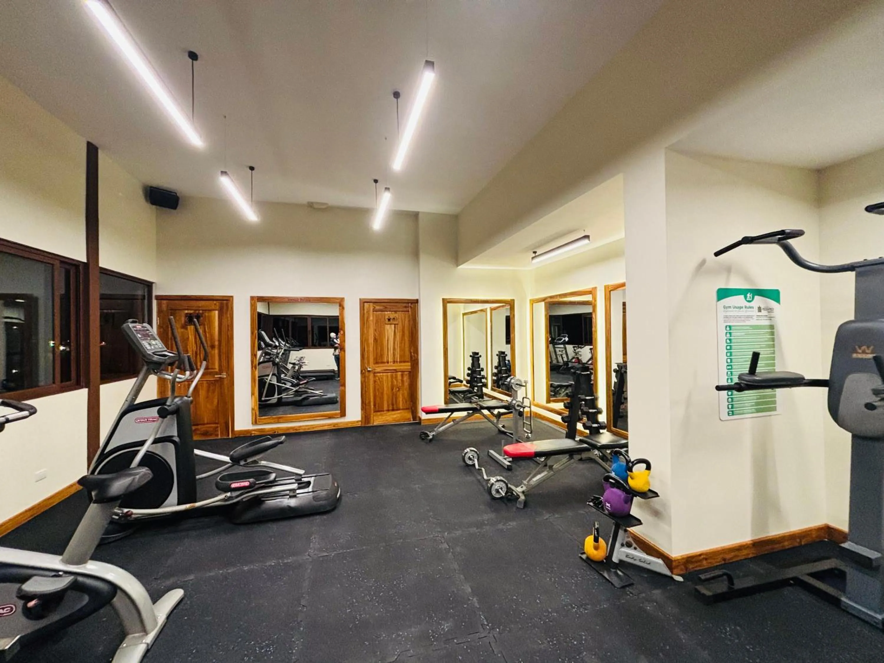 Fitness centre/facilities in Hotel & Spa Poco a Poco - Costa Rica