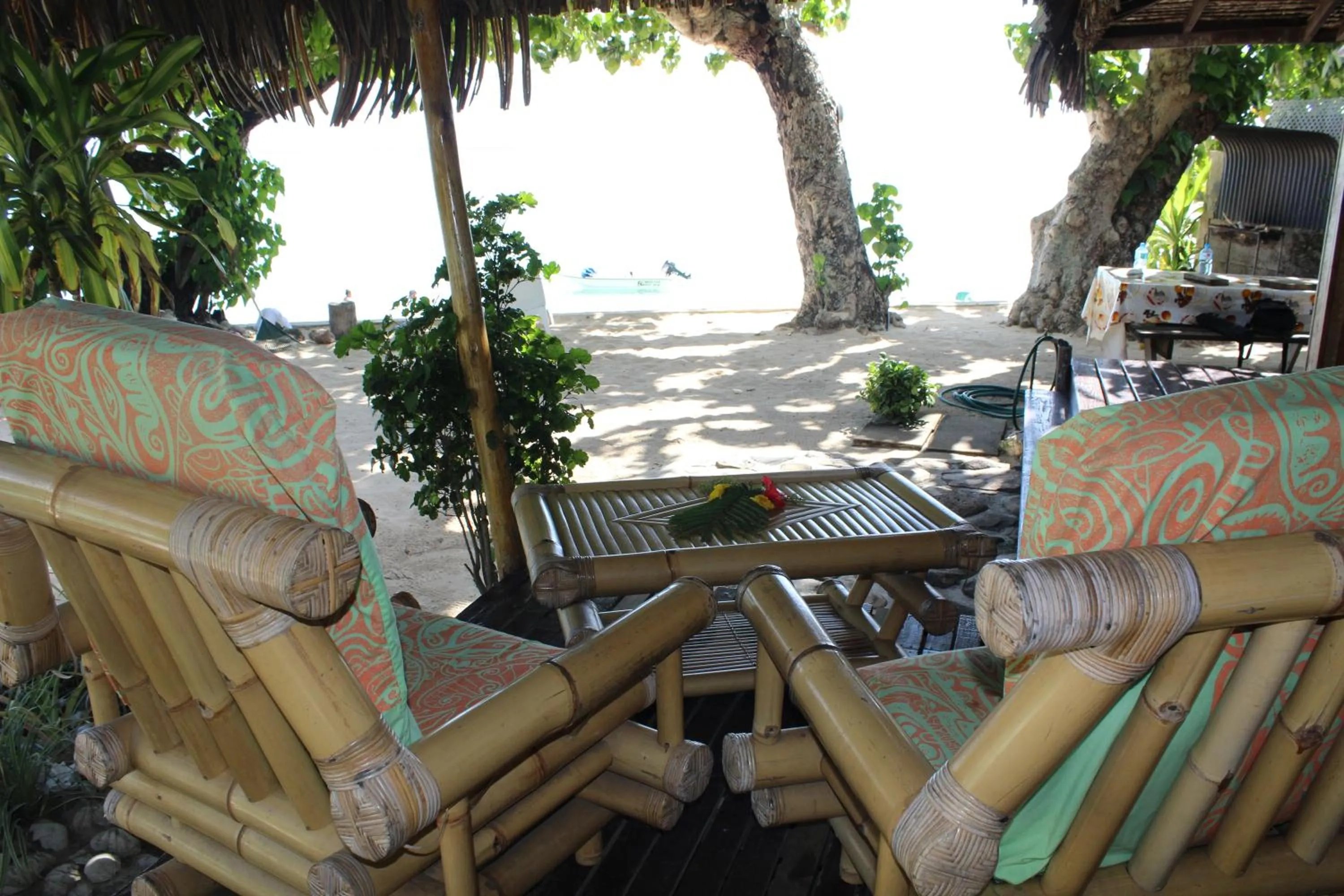 Patio in Fare Edith Moorea