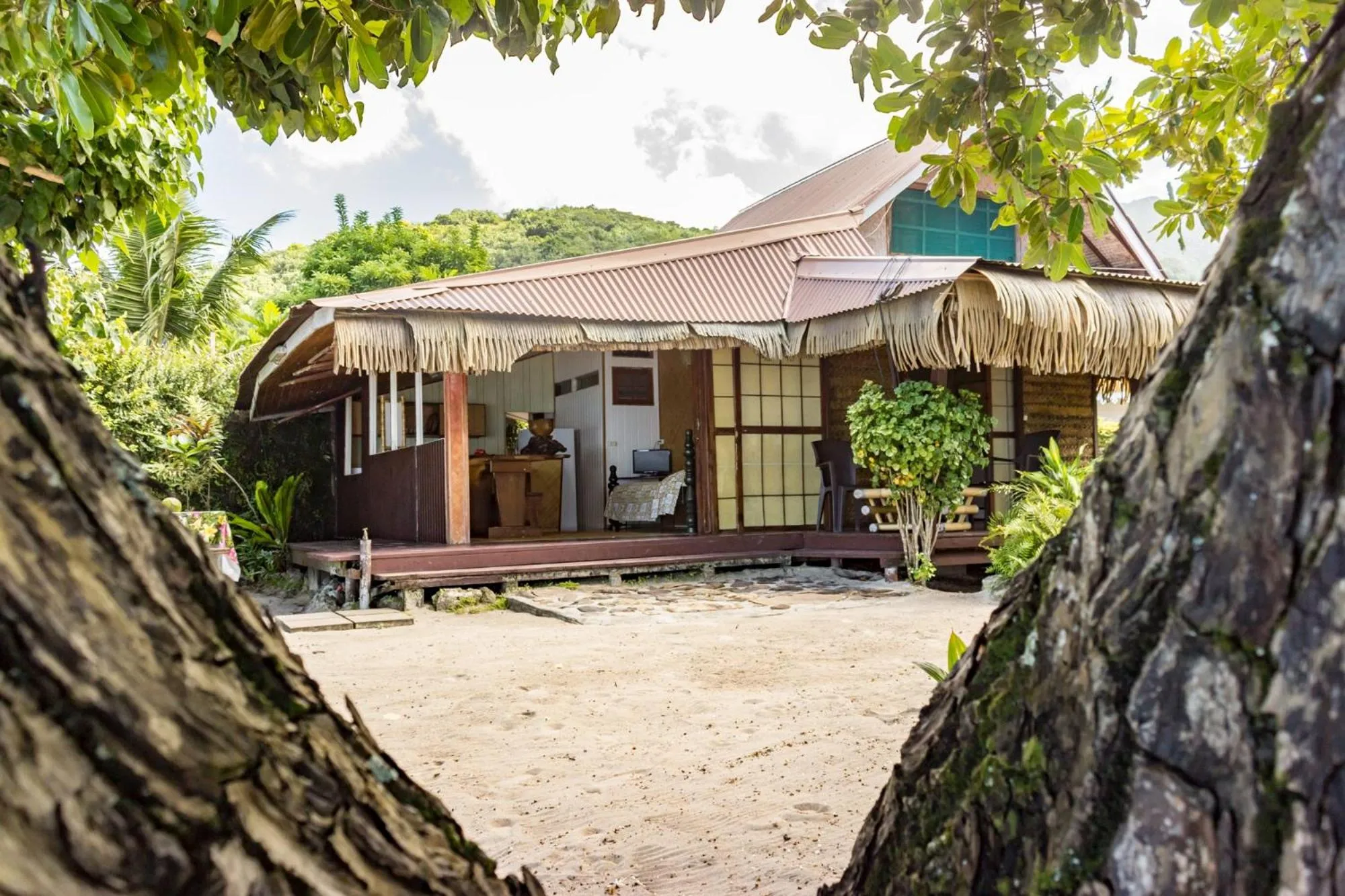 Garden in Fare Edith Moorea