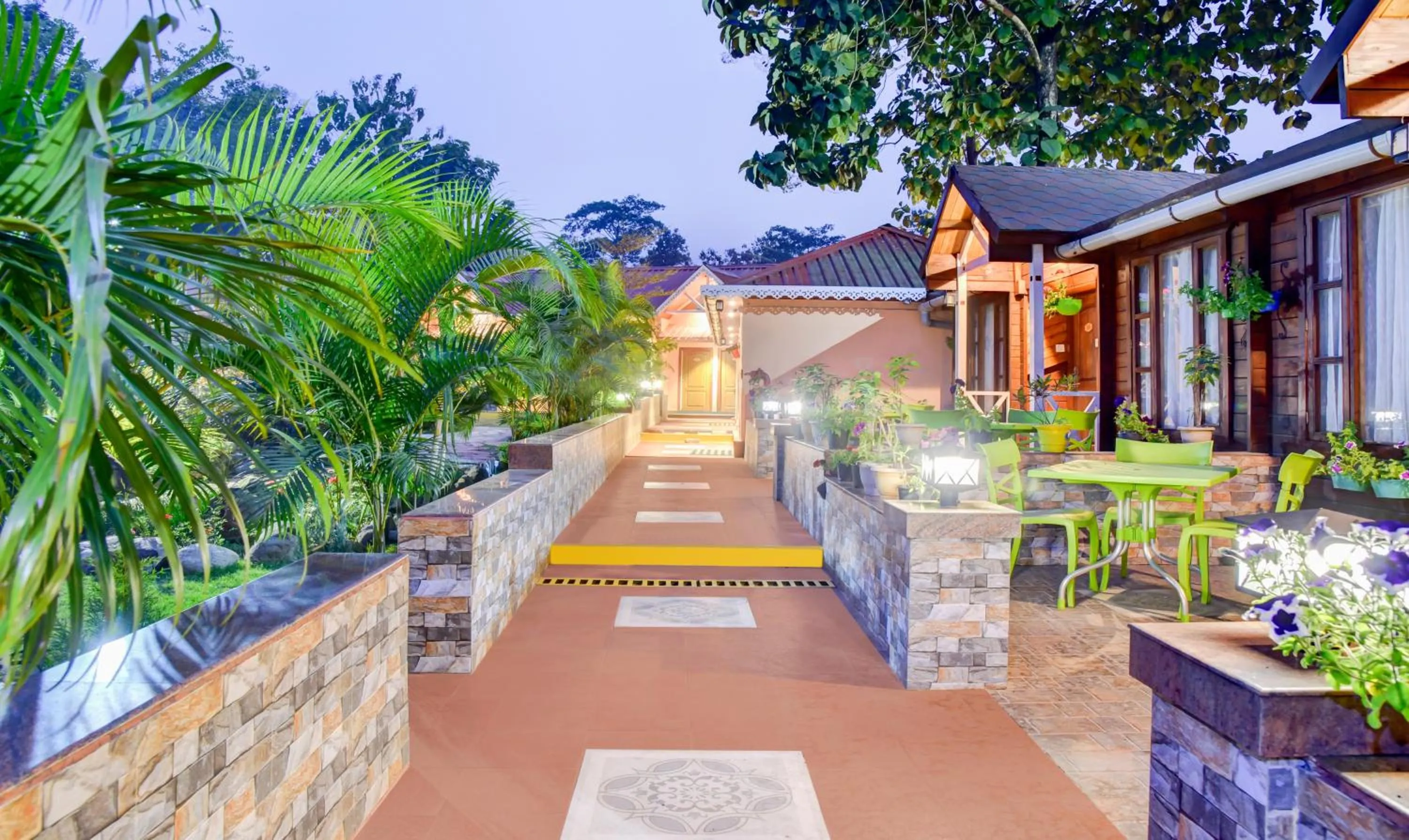 Facade/entrance in Treebo Premium Blue Mountain Country Club And Resort