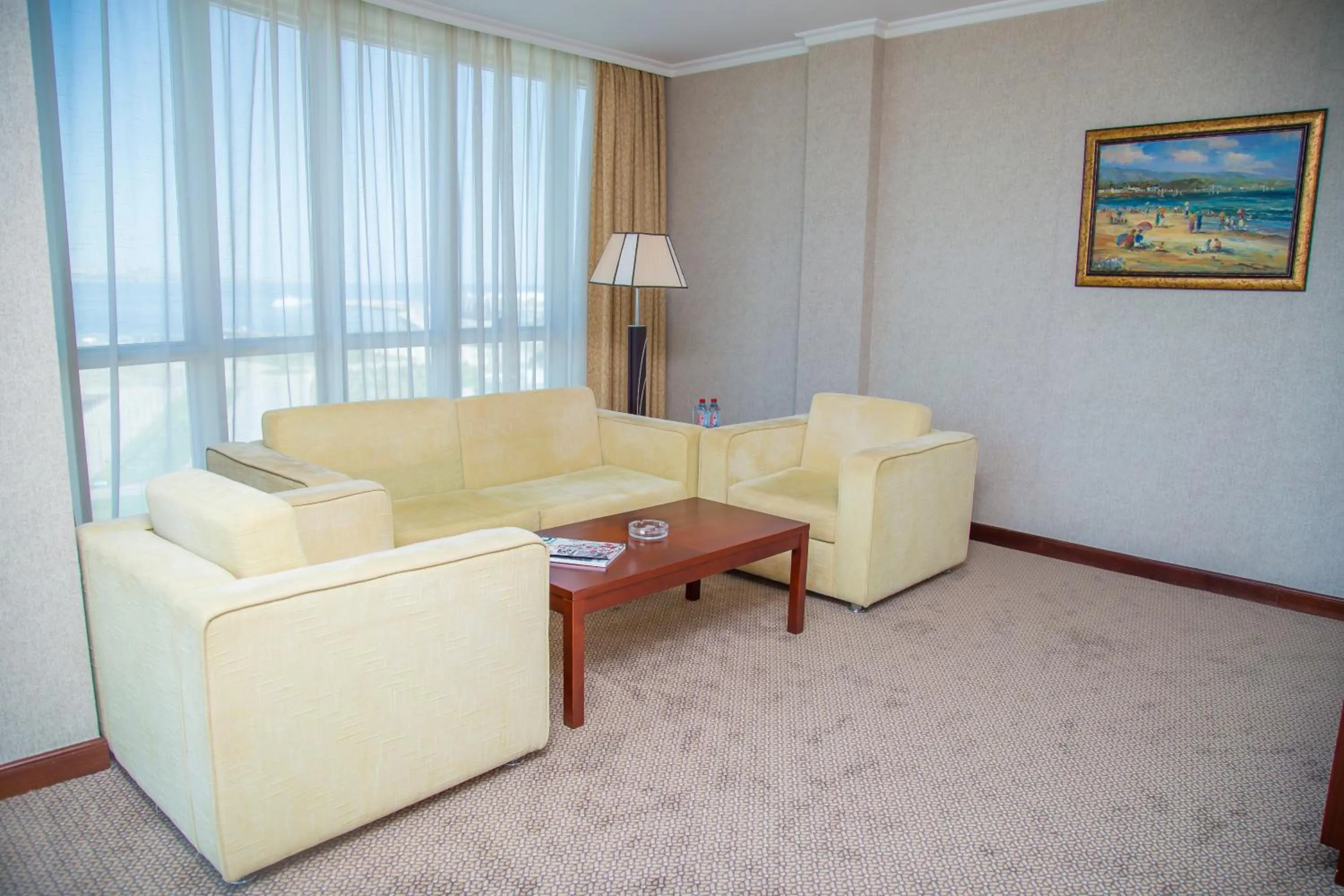 Living room in Golden Coast Hotel