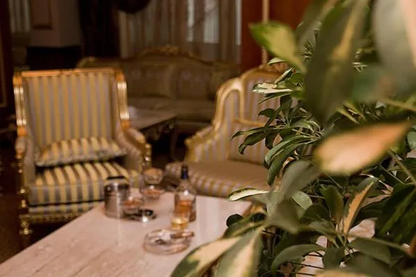 Seating area in Golden Coast Hotel