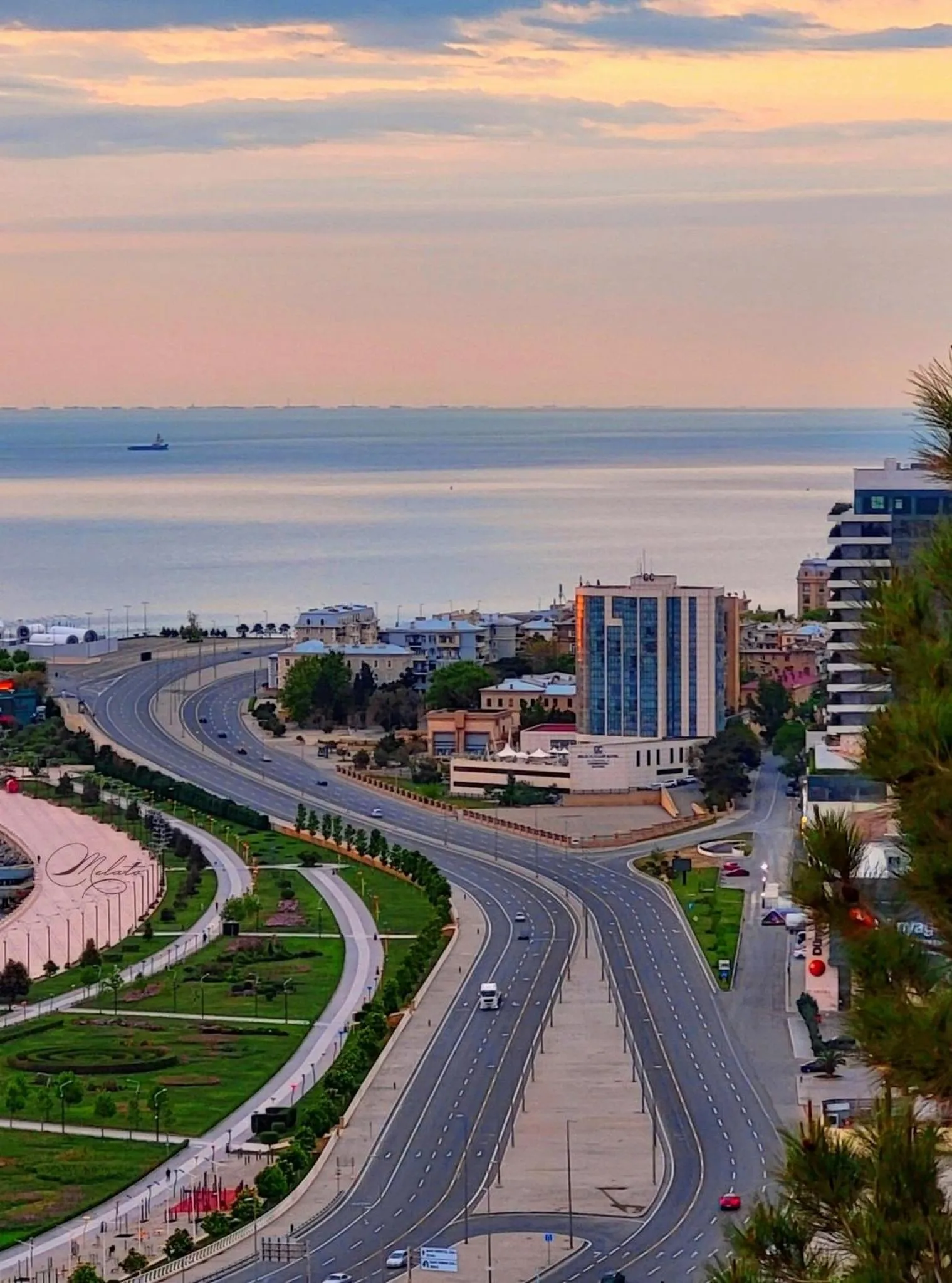 Property building in Golden Coast Hotel