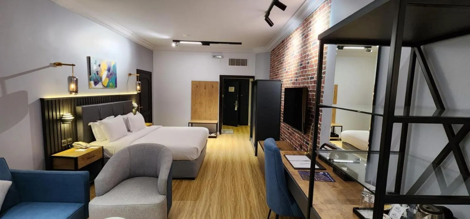 Bedroom, Bed in Qasr Al Sahab