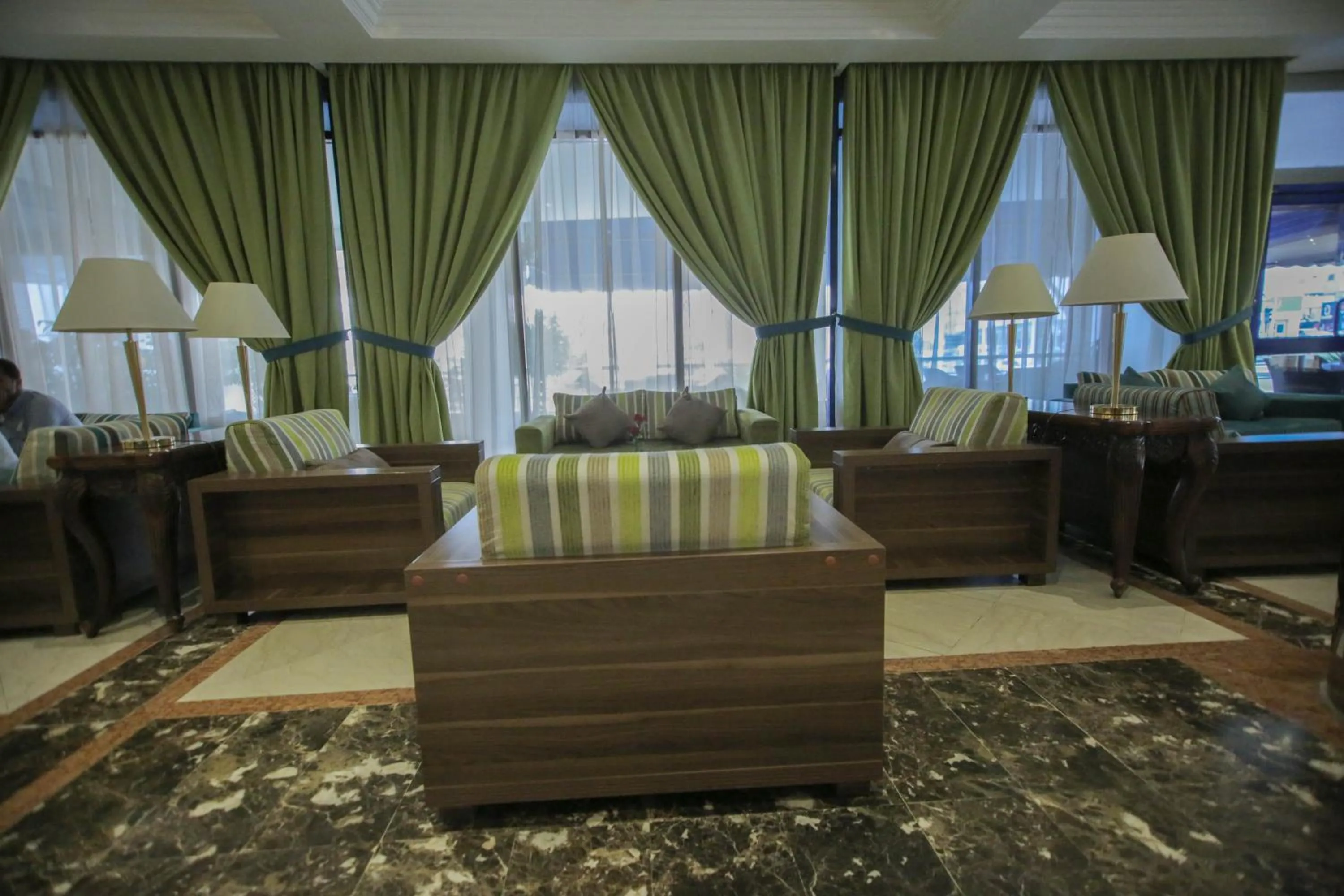 Lobby or reception in Qasr Al Sahab