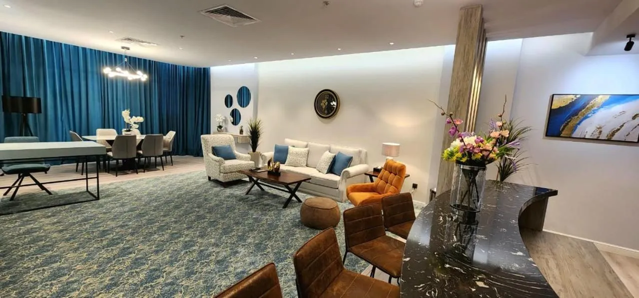 Living room in Qasr Al Sahab