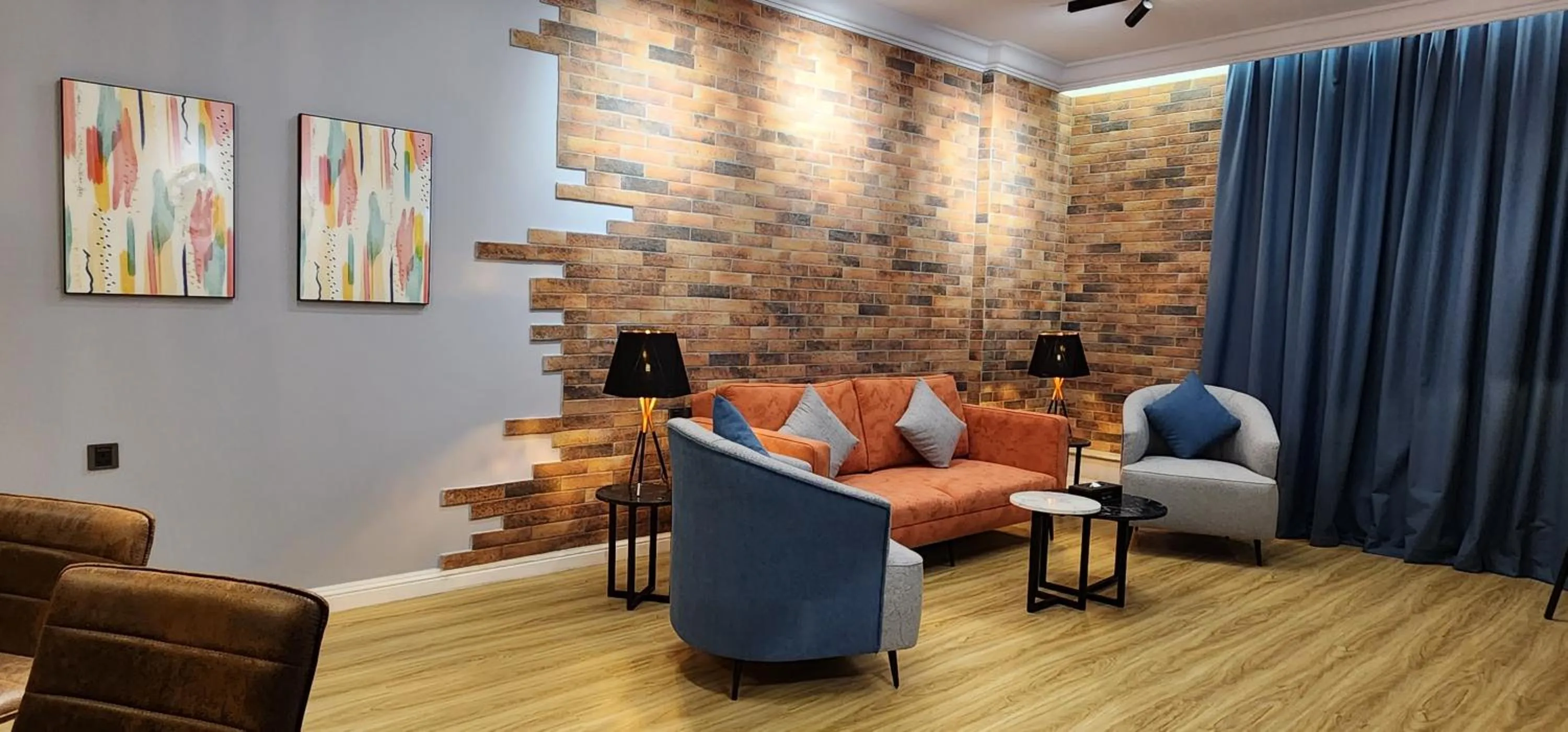 Seating area in Qasr Al Sahab